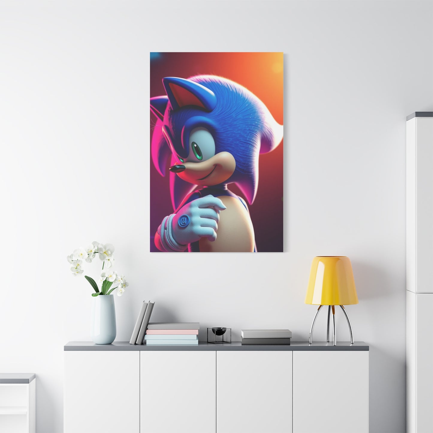 Sonic the Hedgehog Art Refined Canvas Wall Art & Canvas Print