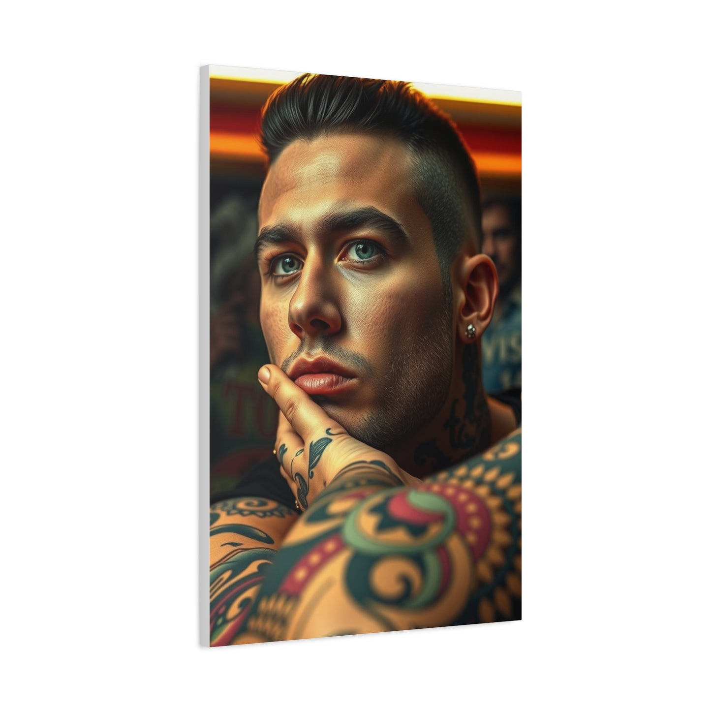 Tattoo Parlor Art Refined Canvas Wall Art & Canvas Print