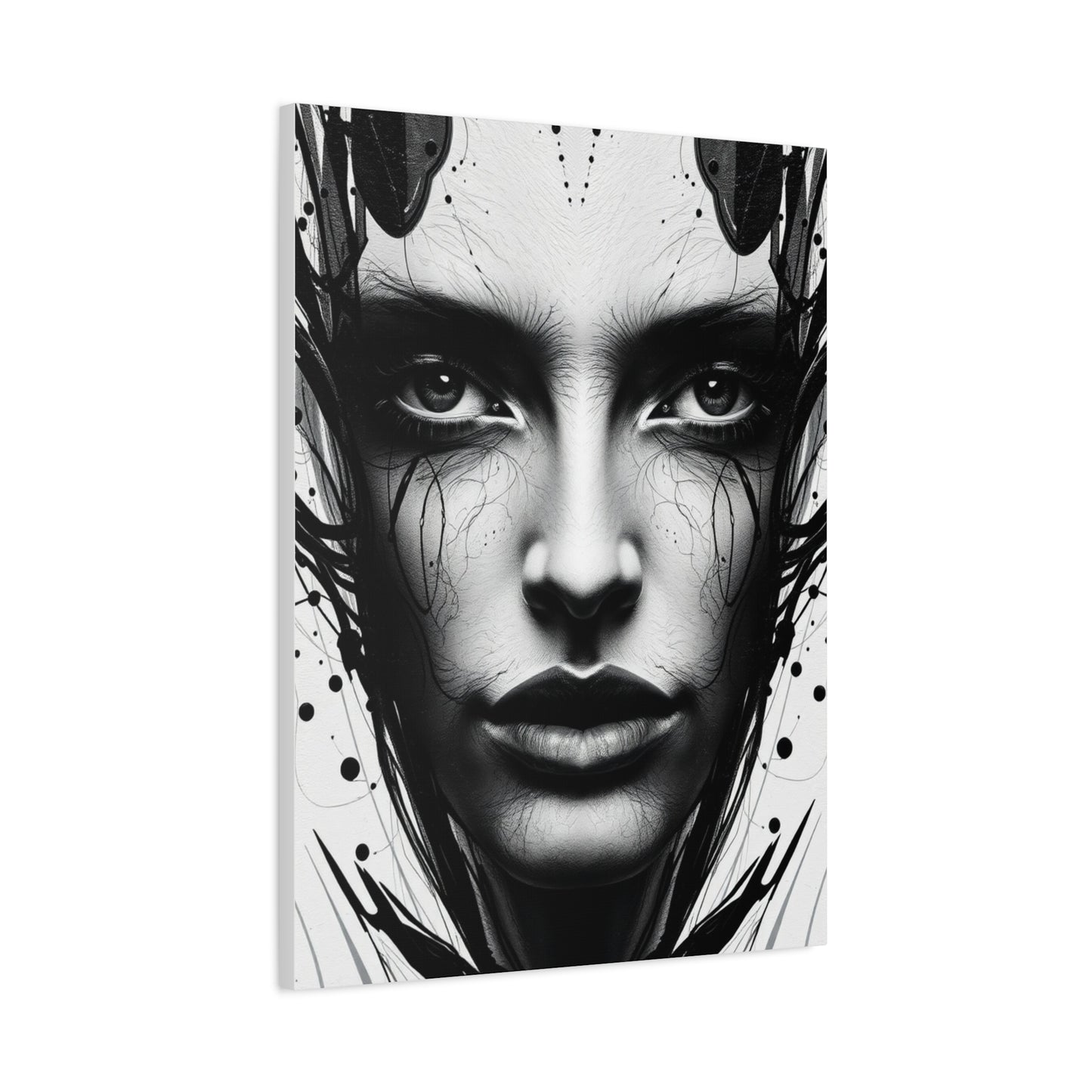 Black and White Abstract Art Supreme Gallery Wall Art & Canvas Print