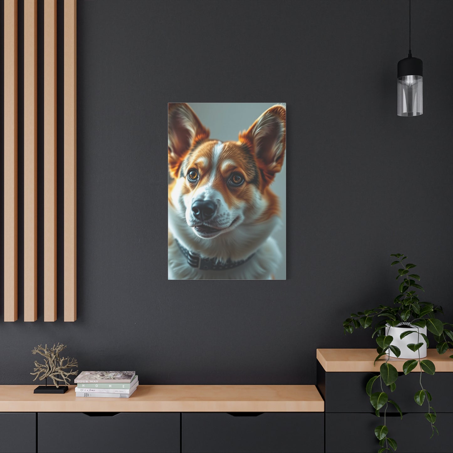Corgi Dog Art Luxury Canvas Wall Art & Canvas Print