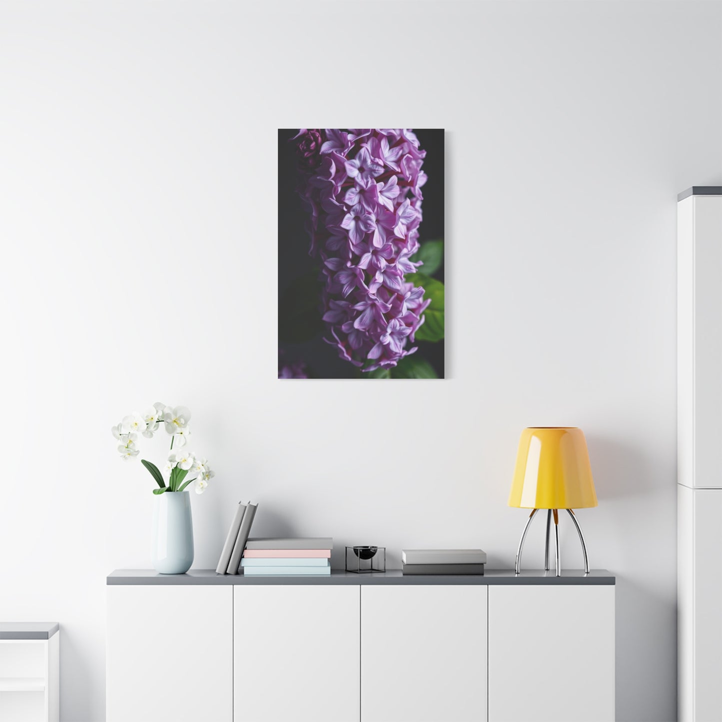 Lilac Flower Art Luxury Canvas Wall Art & Canvas Print