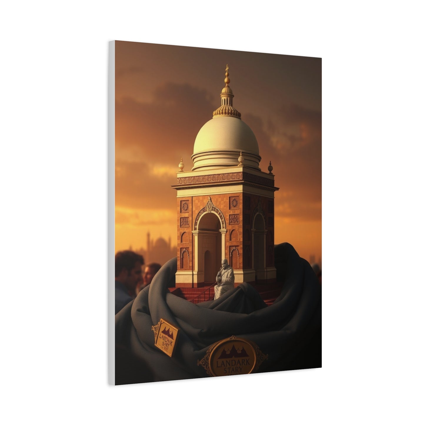 Vision Landmark Art Art Wall Art & Canvas Print