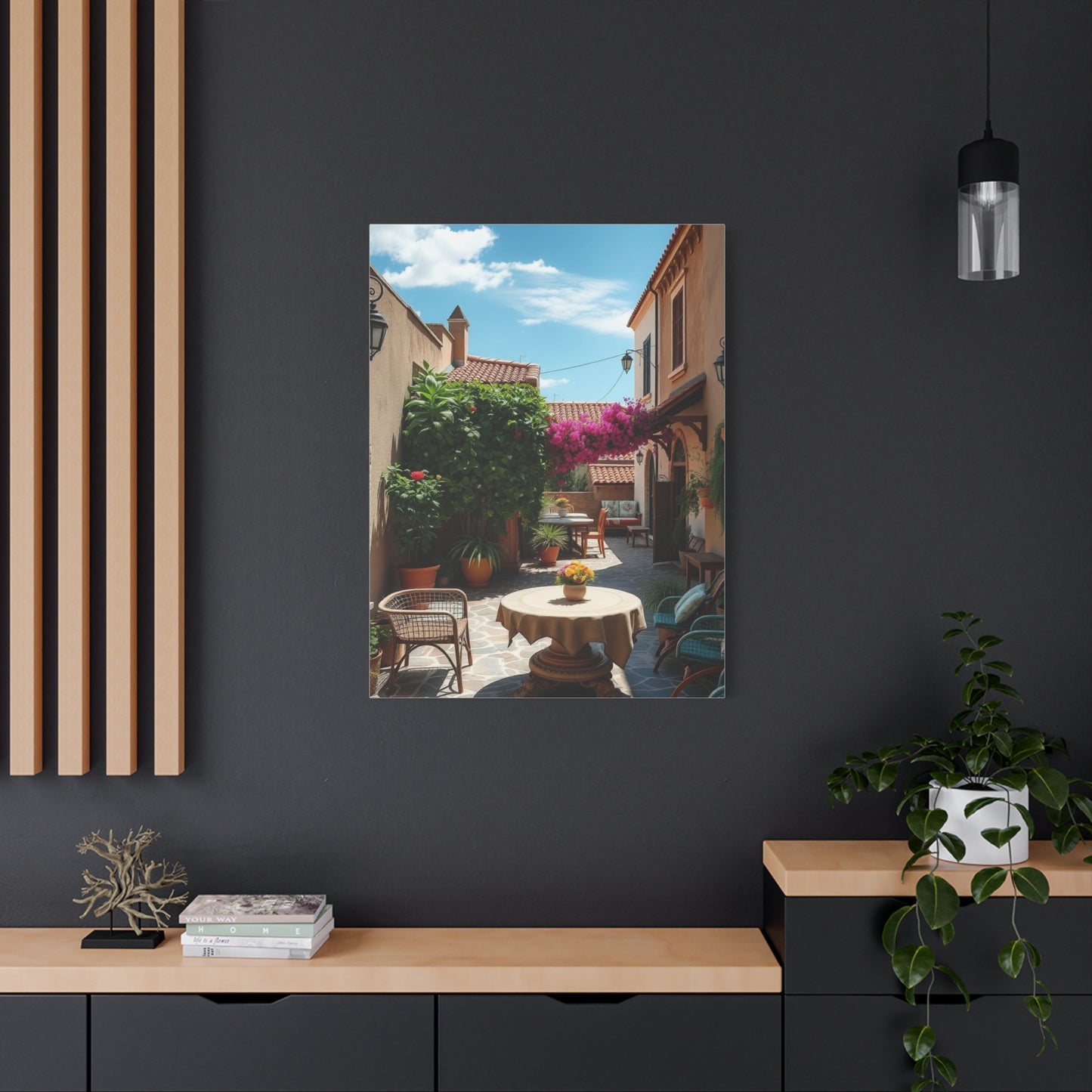 Vision Mediterranean Decor Art Art Wall Art & Canvas Print