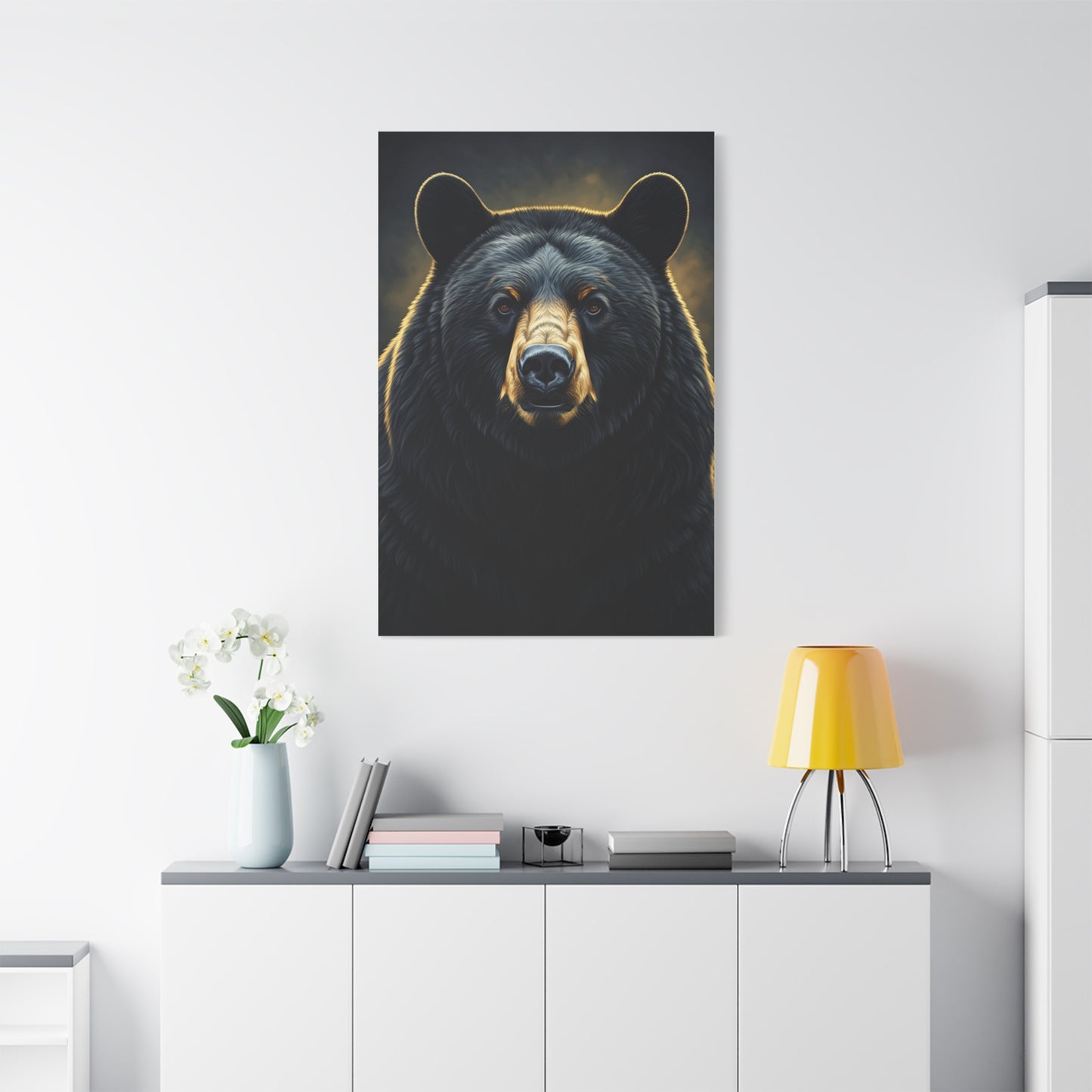Warm Light Bear Close-Up Wall Art & Canvas Prints