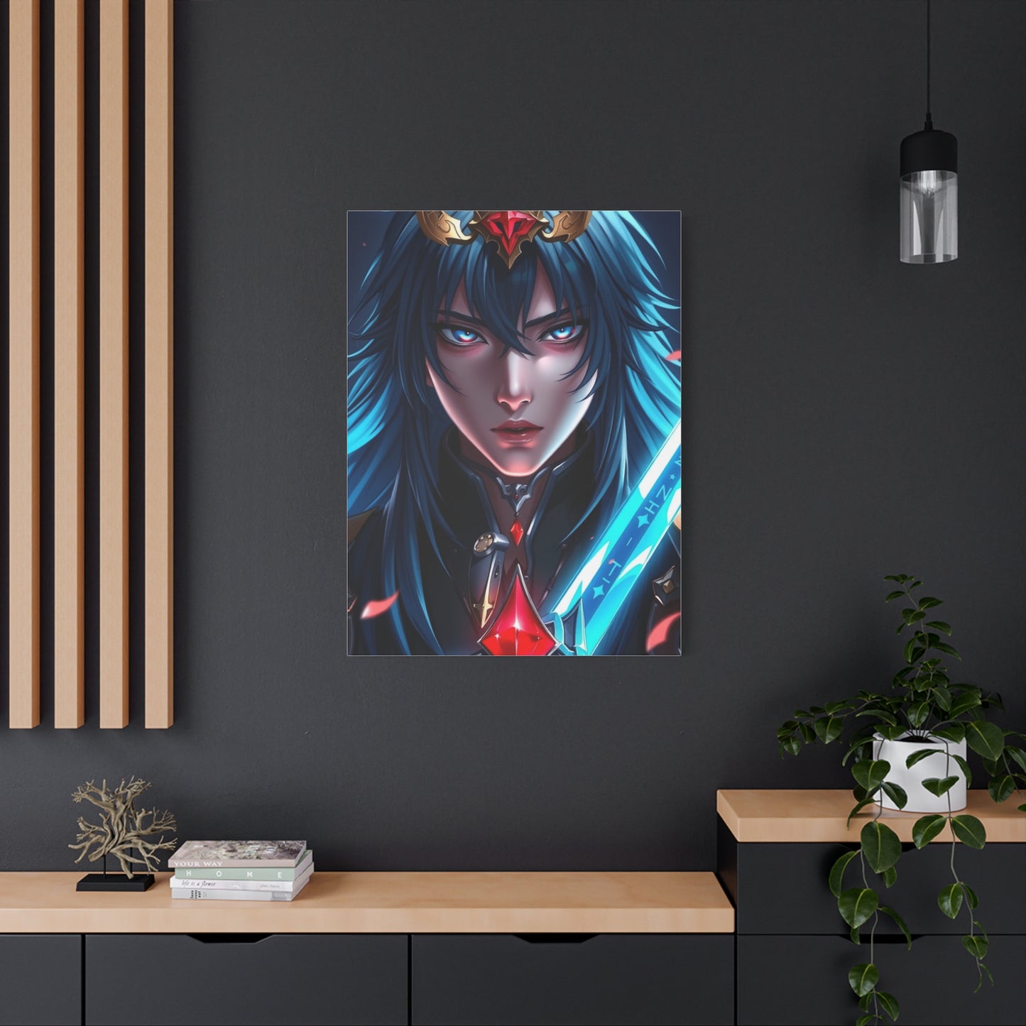 Elite Demon Slayer Characters Art Vision Wall Art & Canvas Print