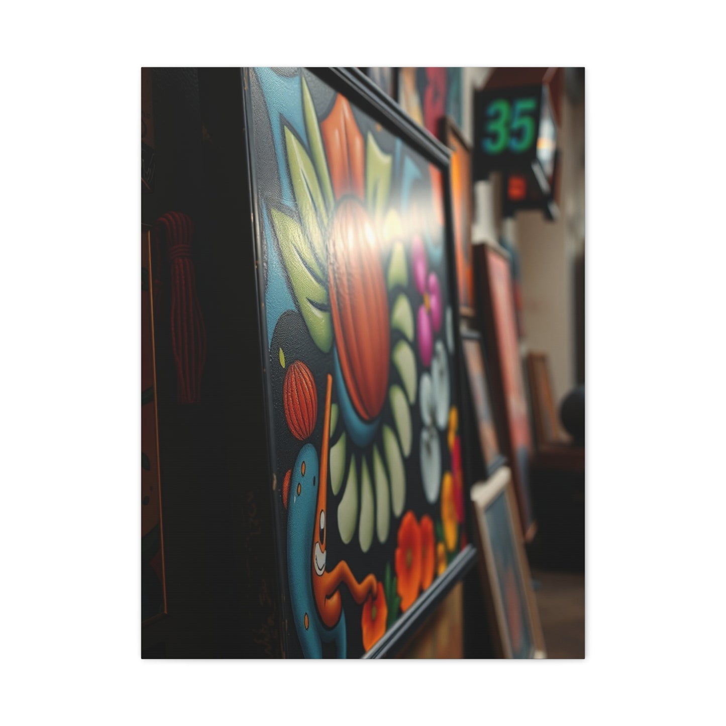 Chic Abstraction Showcase Wall Art & Canvas Print