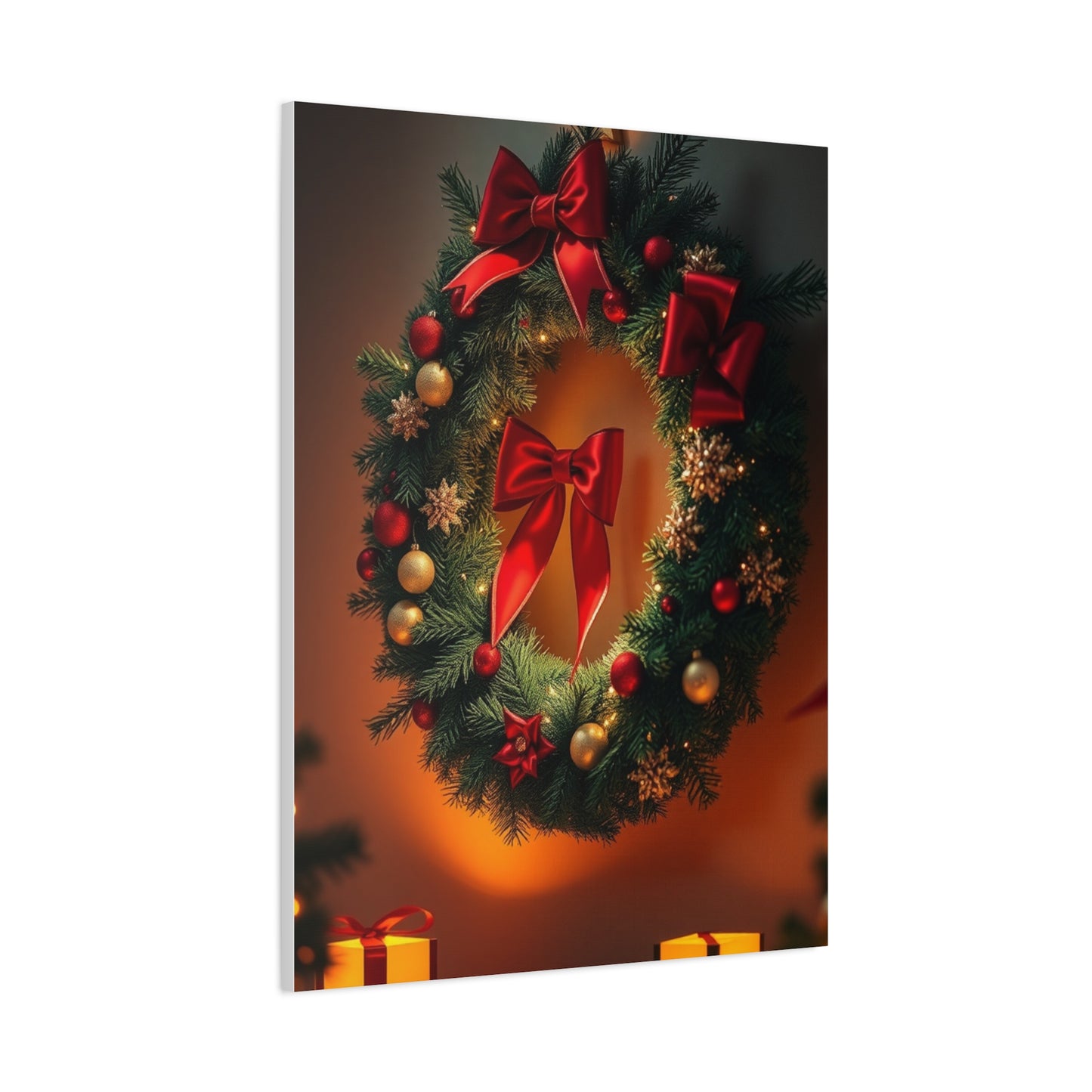 Masterpiece Christmas Trees & Wreath Art Vision Wall Art & Canvas Print