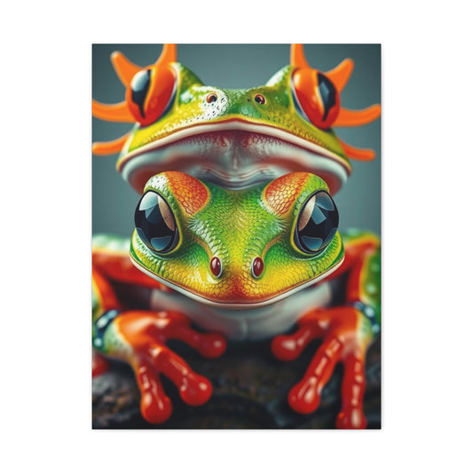 Amphibian Elegance Canvas