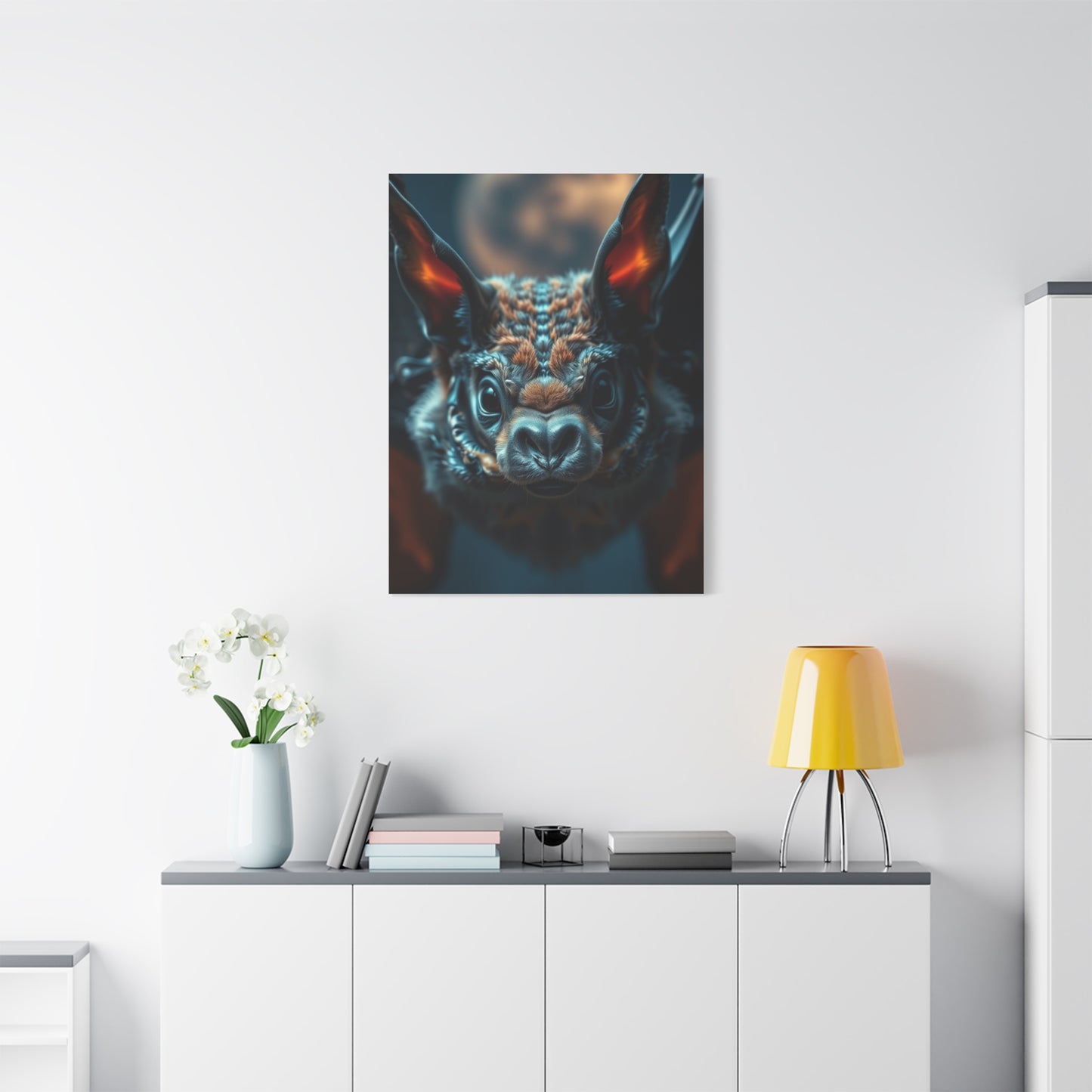 Masterpiece Bat Art Vision Wall Art & Canvas Print