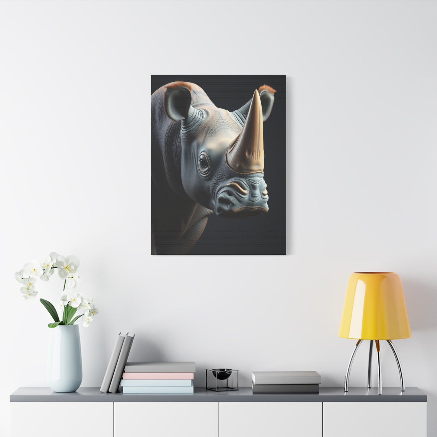Rhinoceros Art Luxury Canvas Wall Art & Canvas Print