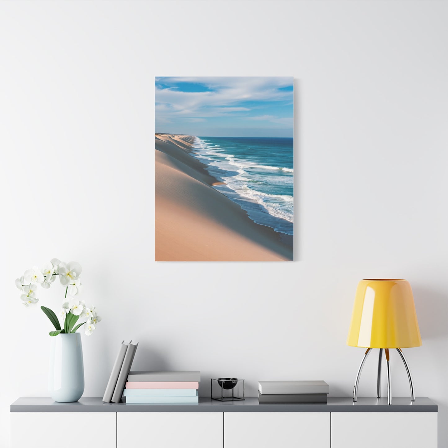 Coastal Sand Dunes Art Luxury Canvas Wall Art & Canvas Print