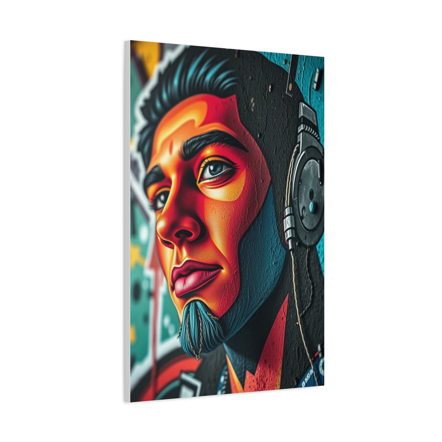 Vivid Metropolis Mural Wall Art & Canvas Print