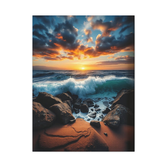 Oceanic Horizon Reverie Wall Art & Canvas Print