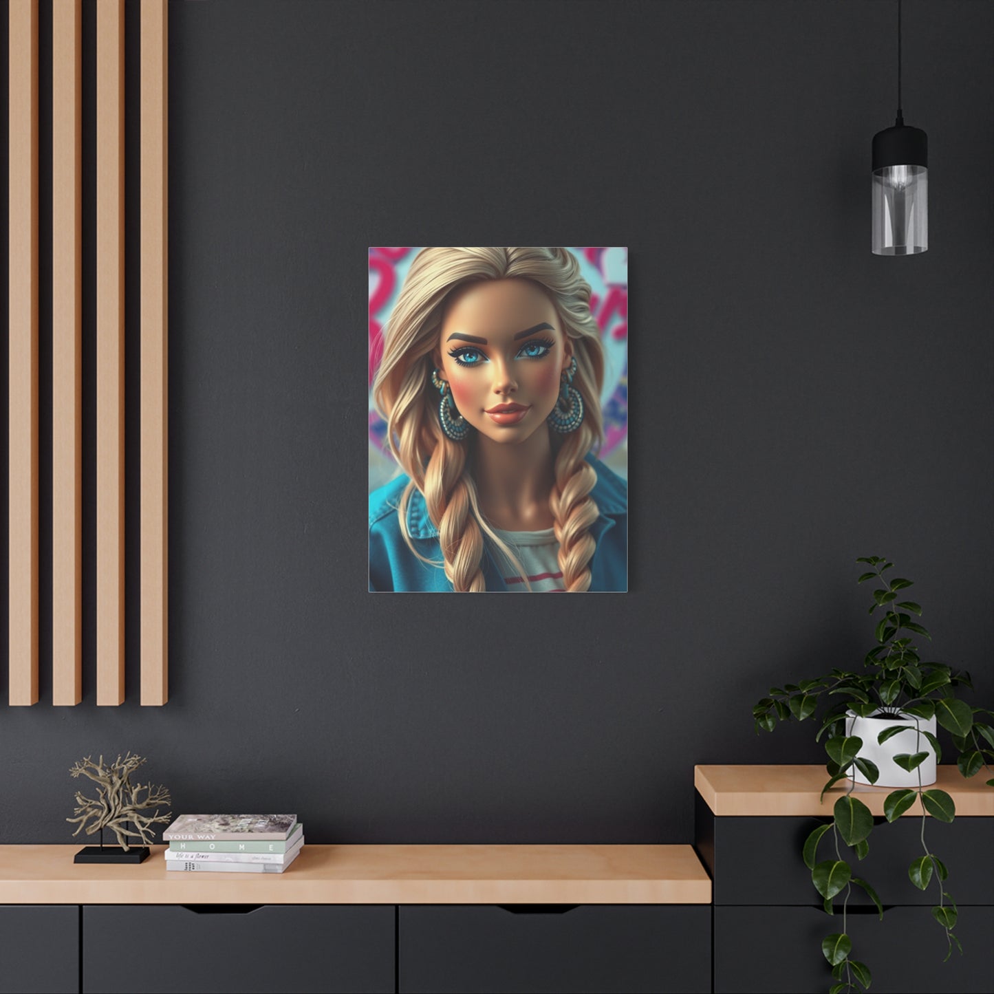 Barbiecore Art Refined Canvas Wall Art & Canvas Print