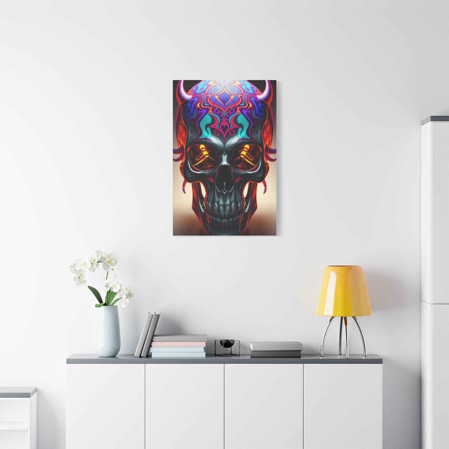 Surreal Ossuary Vision Wall Art & Canvas Print