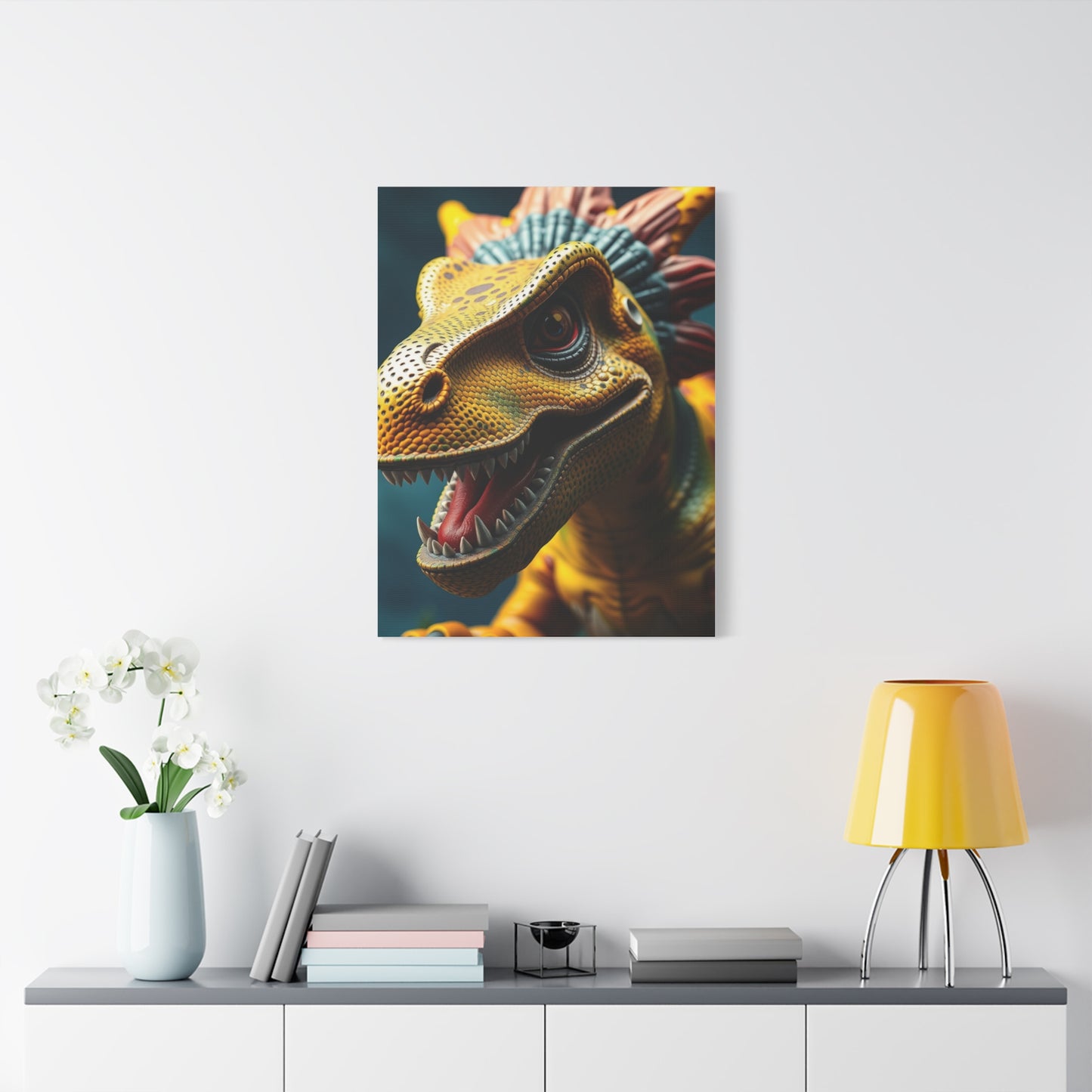 Kid’s Dinosaur Art Supreme Gallery Wall Art & Canvas Print