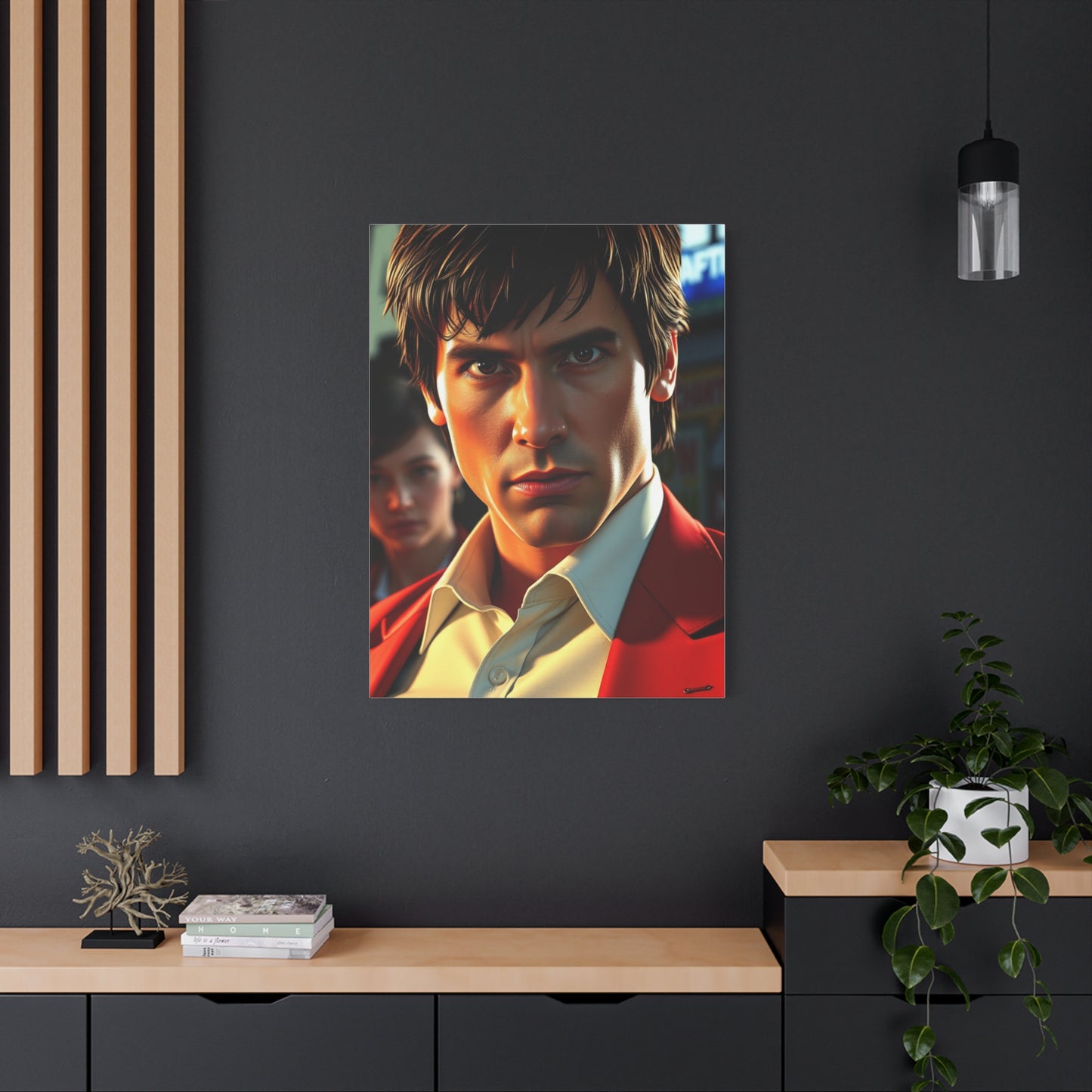 Elite Pulp Fiction Character Art Vision Wall Art & Canvas Print
