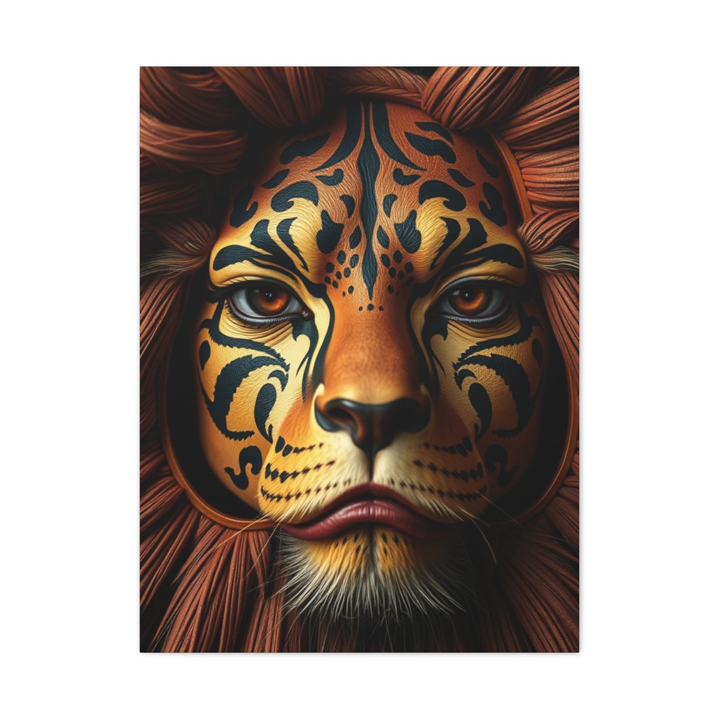 Masterpiece Shades of Brown Art Vision Wall Art & Canvas Print