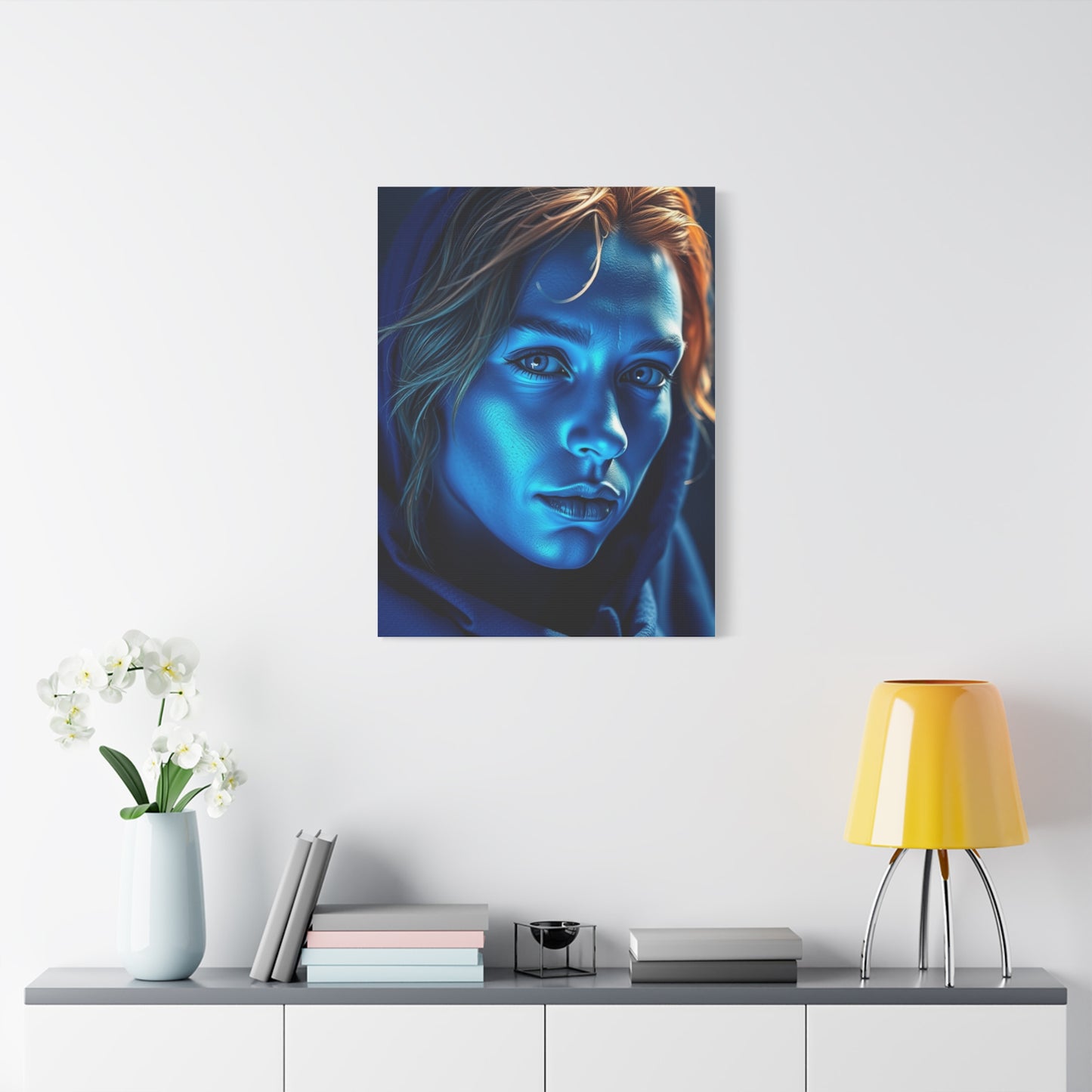 Royal Blue Elysium Wall Art & Canvas Print