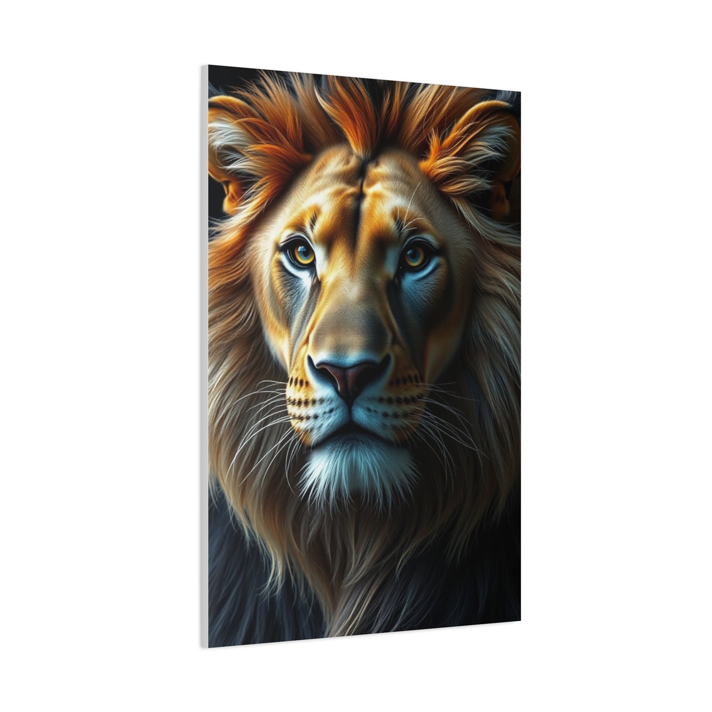 Crowned Monarch Canvas Wall Art & Canvas Print