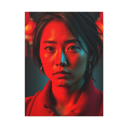 Burgundy Opulence Canvas Wall Art & Canvas Print