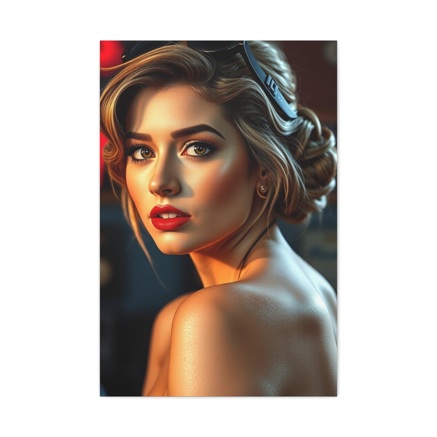Pin-Ups Art Luxury Canvas Wall Art & Canvas Print