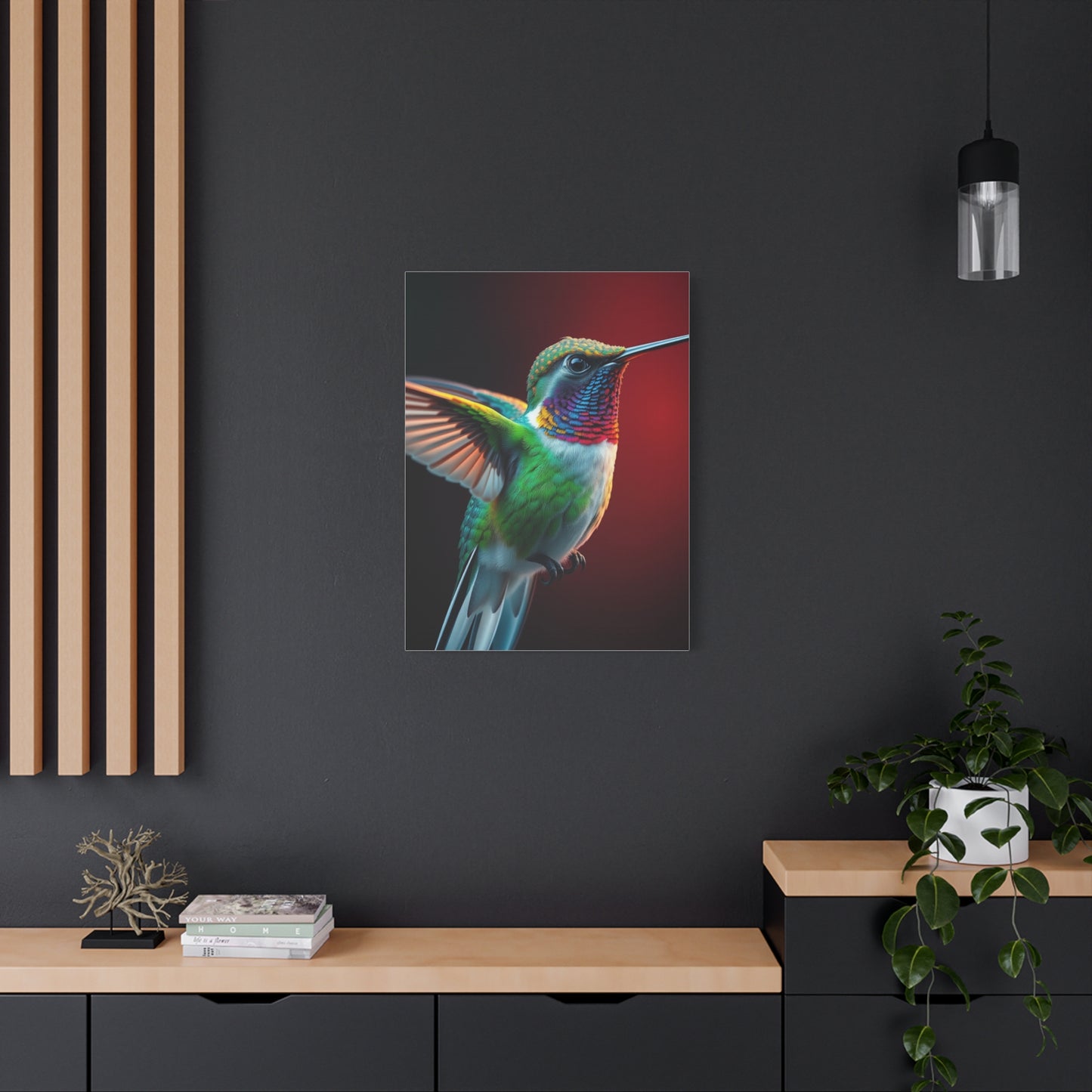 Supreme Humming Bird Art Collection Wall Art & Canvas Print
