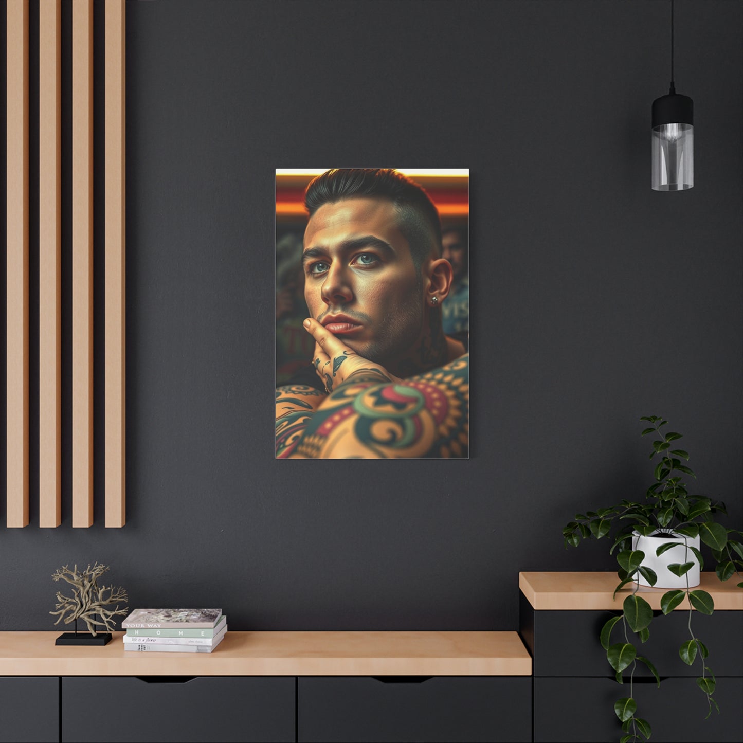 Tattoo Parlor Art Refined Canvas Wall Art & Canvas Print