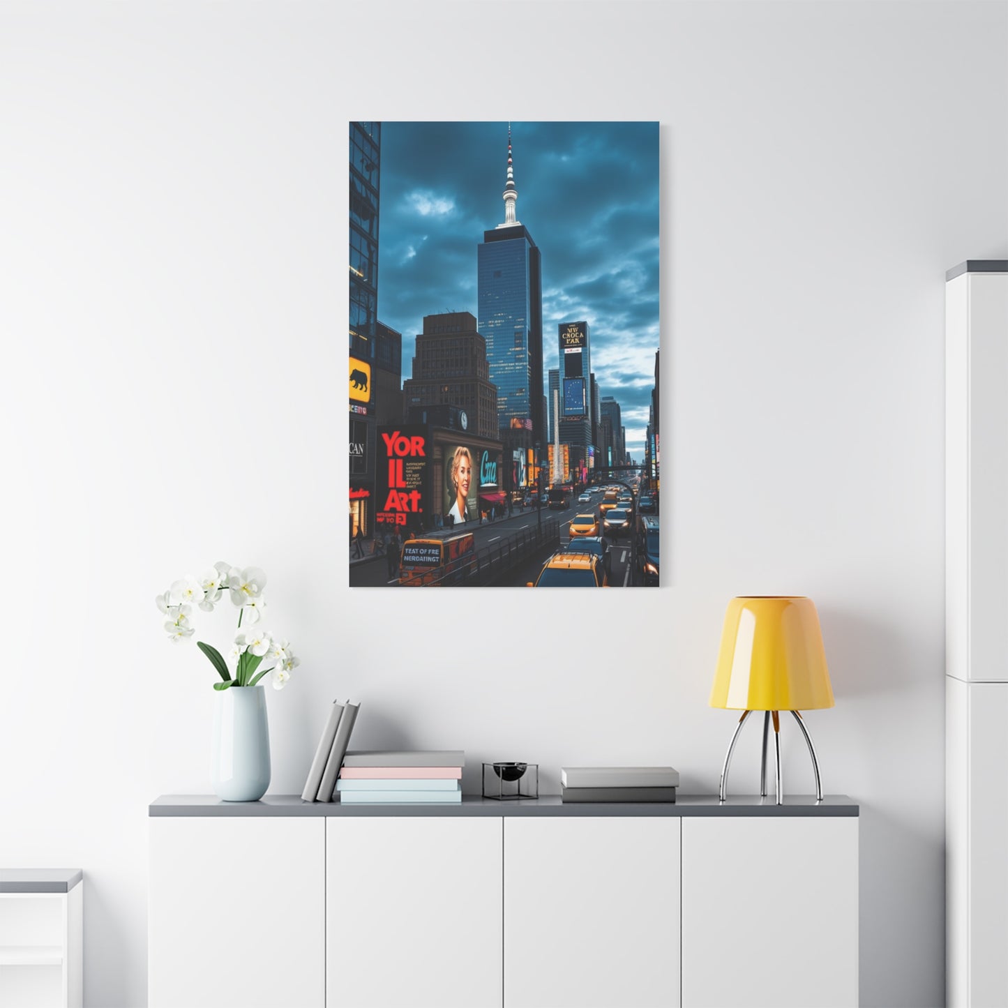 Manhattan Reverie Art Wall Art & Canvas Print