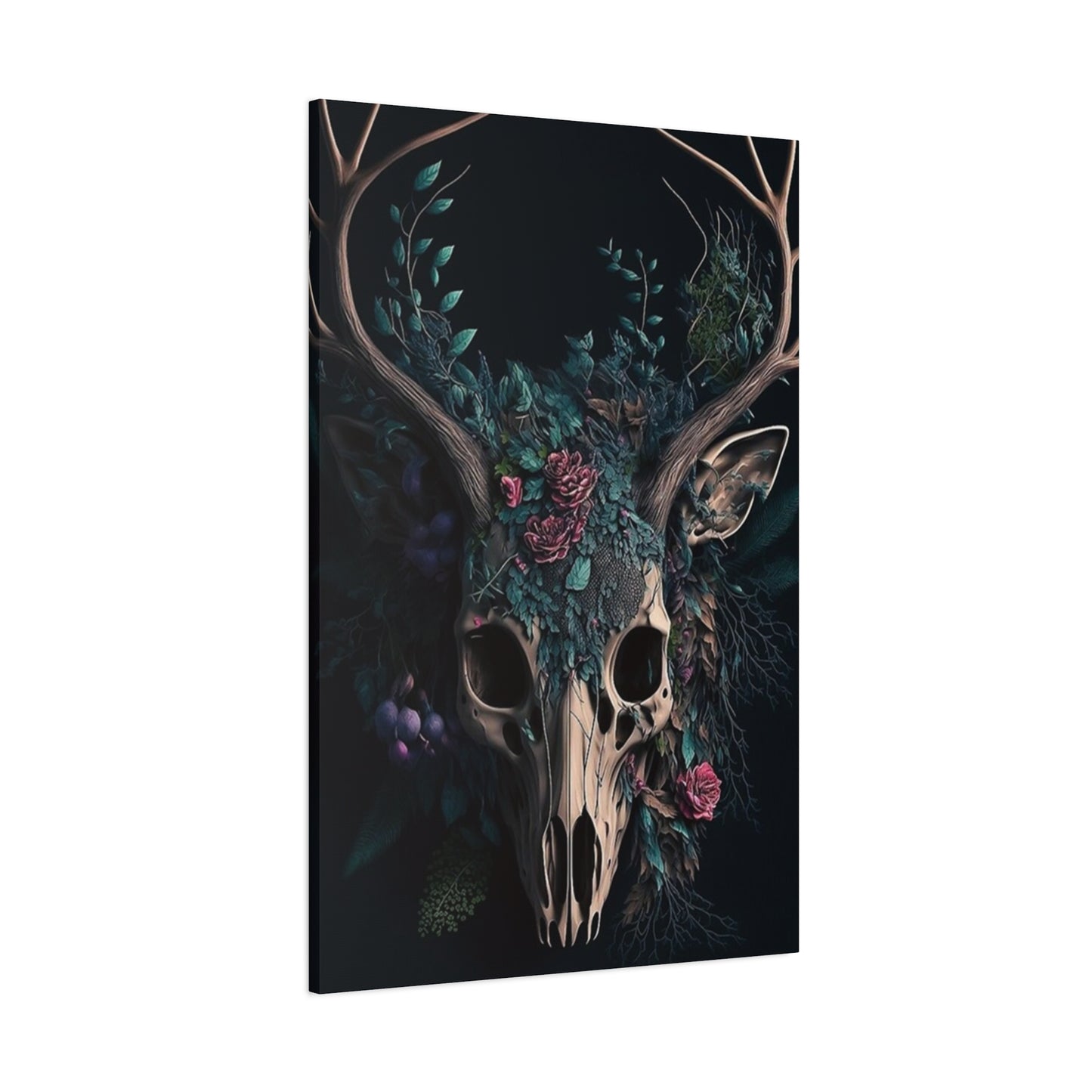 Reindeer Skull Poster Wall Art & Canvas Prints