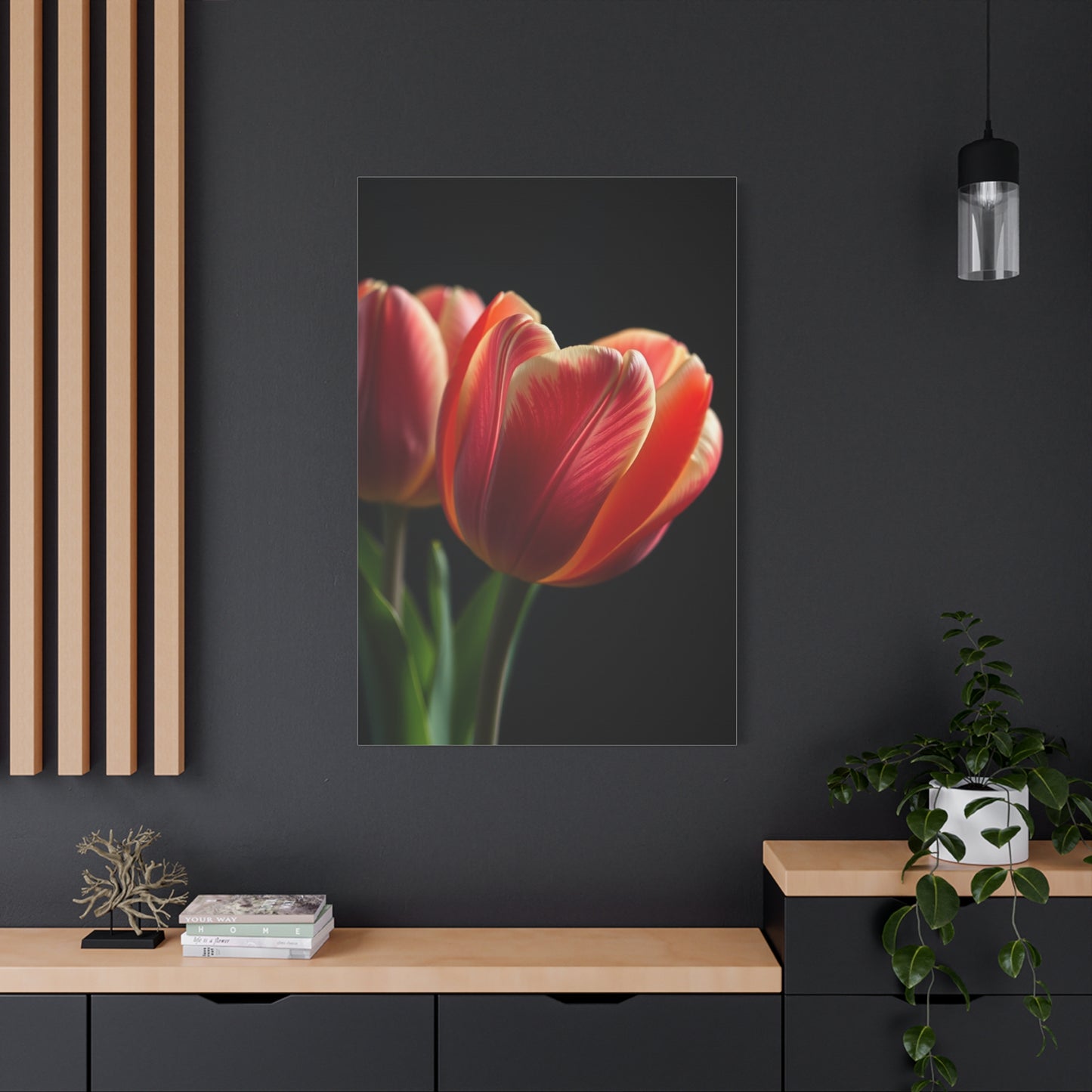 Tulip Flower Art Supreme Gallery Wall Art & Canvas Print