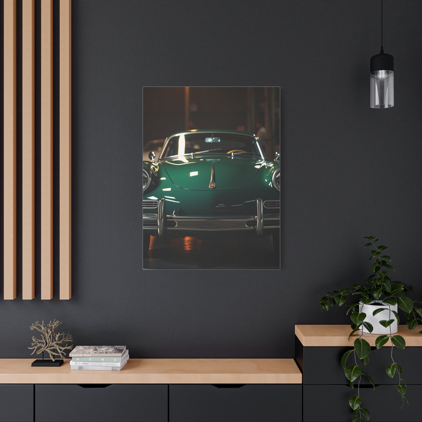 Refined Retro Roadway Wall Art & Canvas Print