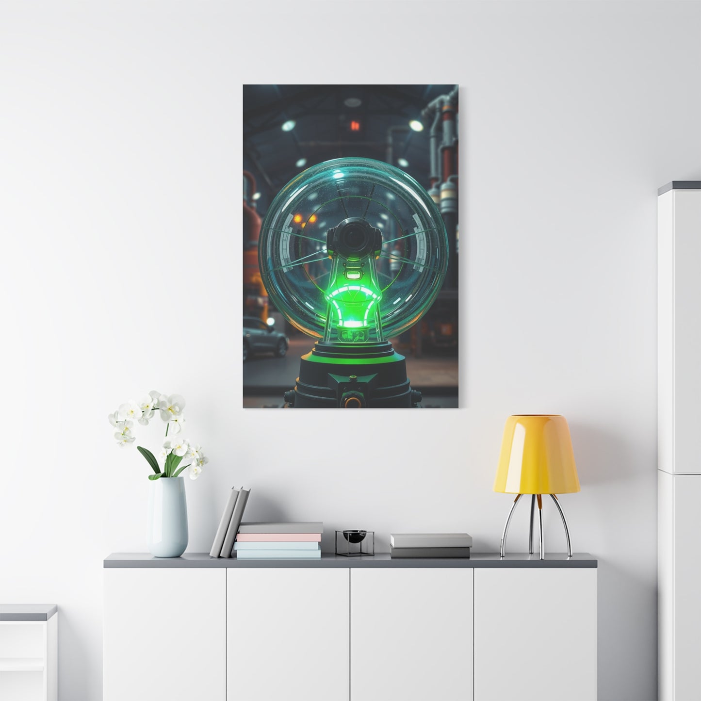 Vision Industrial Art Art Wall Art & Canvas Print