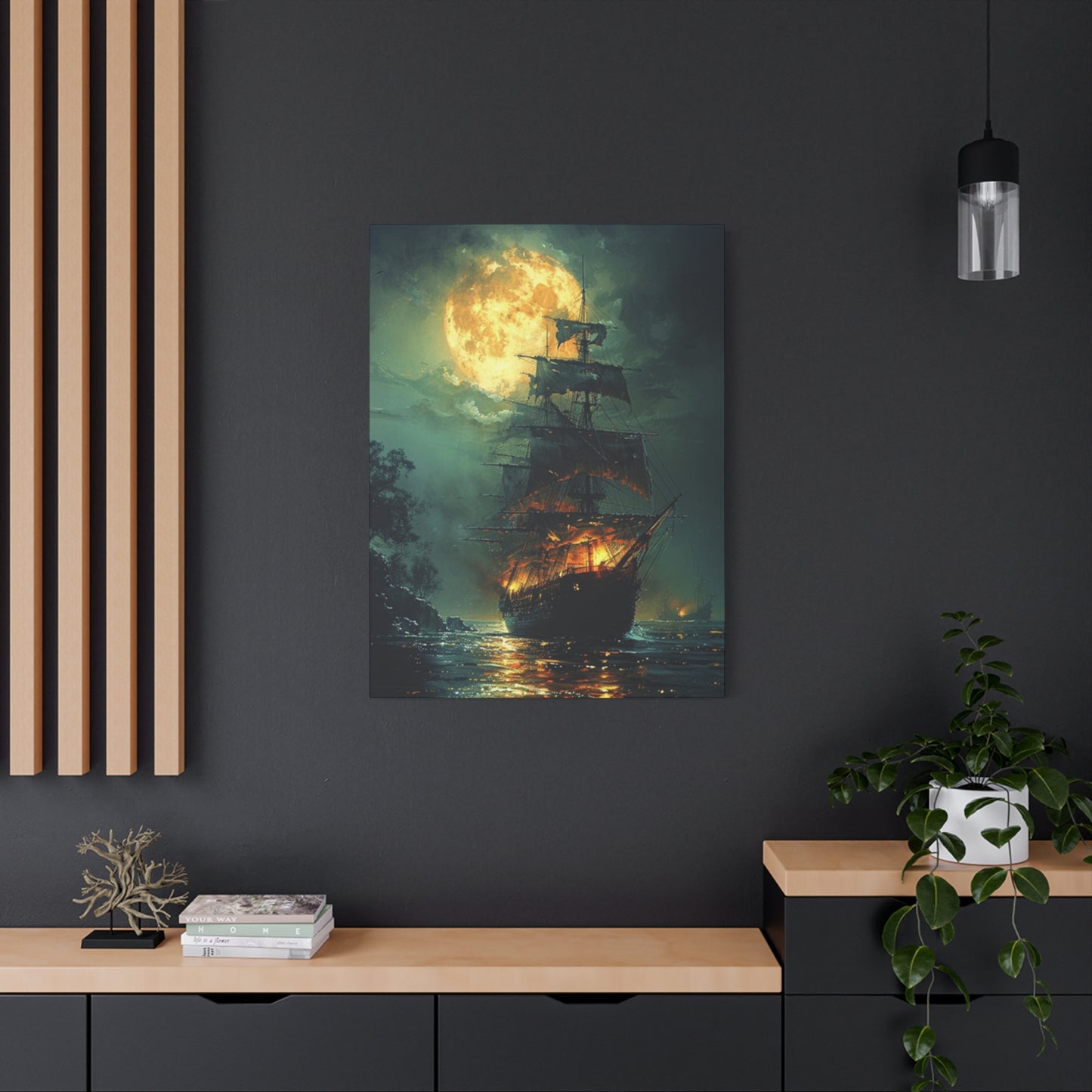 Large Ship Sailing Painting Wall Art & Canvas Prints