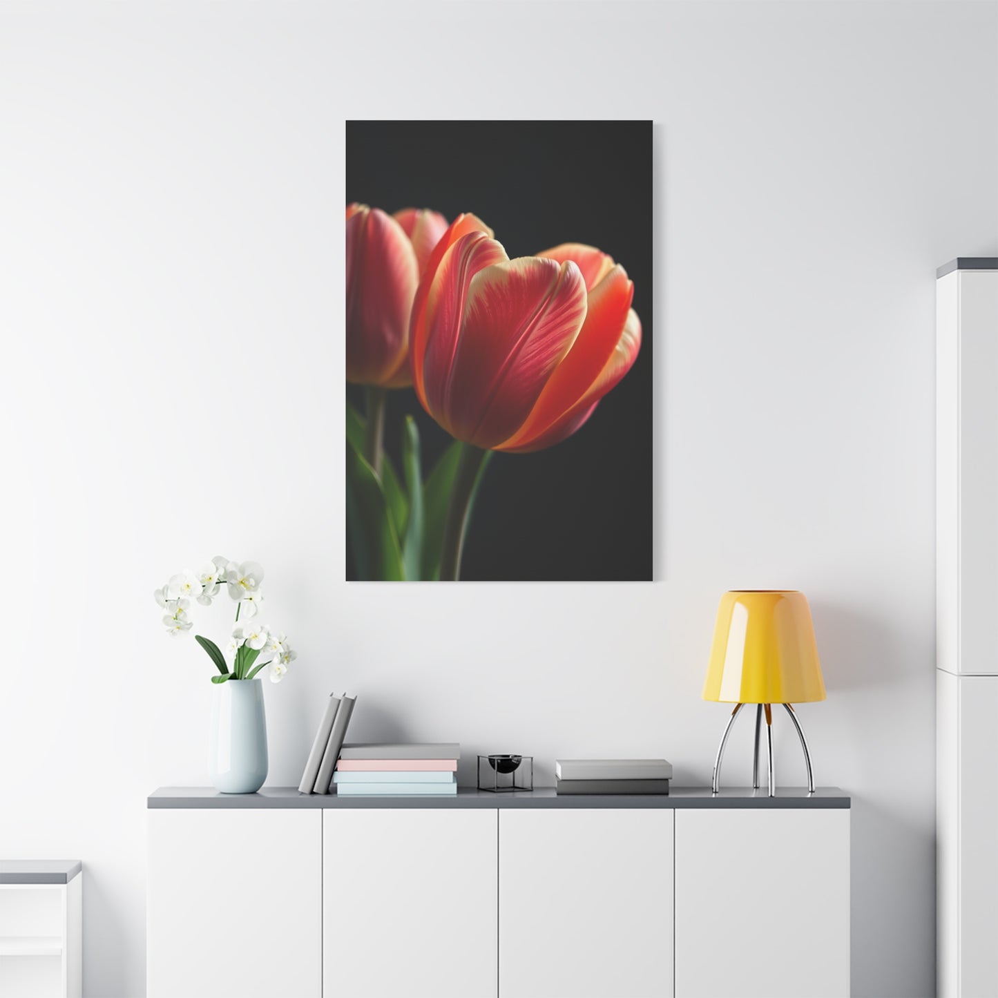 Tulip Flower Art Supreme Gallery Wall Art & Canvas Print