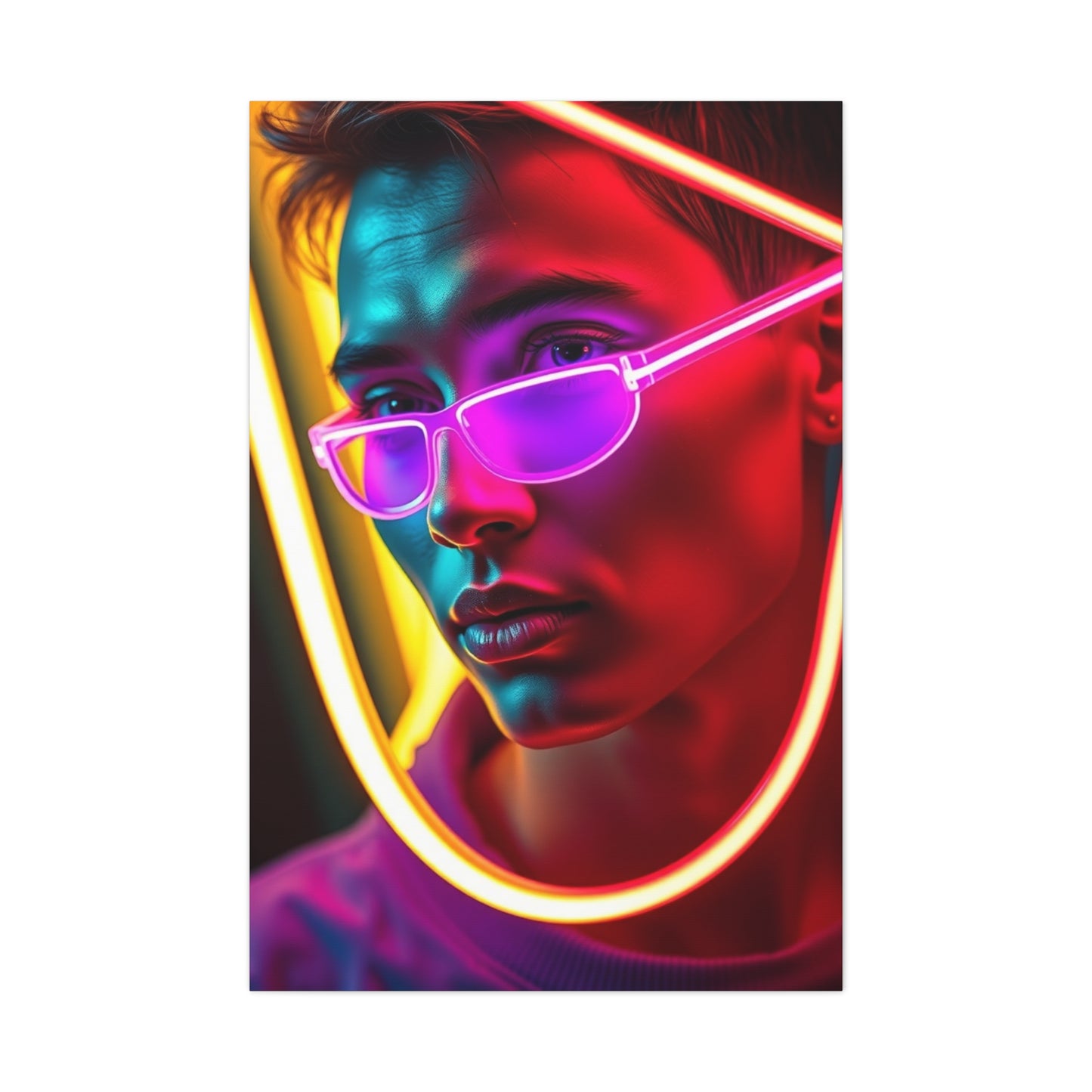 Nocturnal Glow Tableau Wall Art & Canvas Print