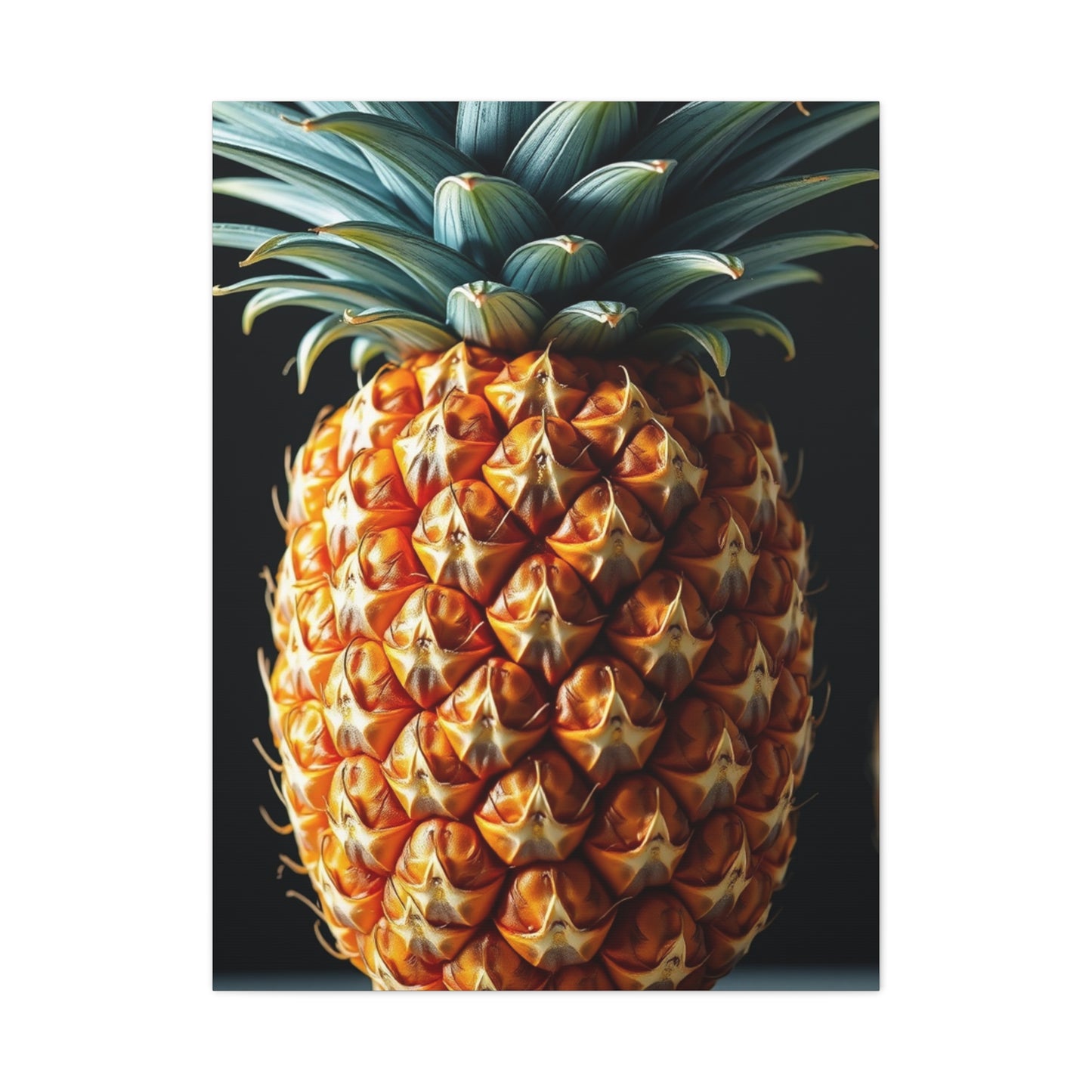 Vision Pineapple Art Art Wall Art & Canvas Print