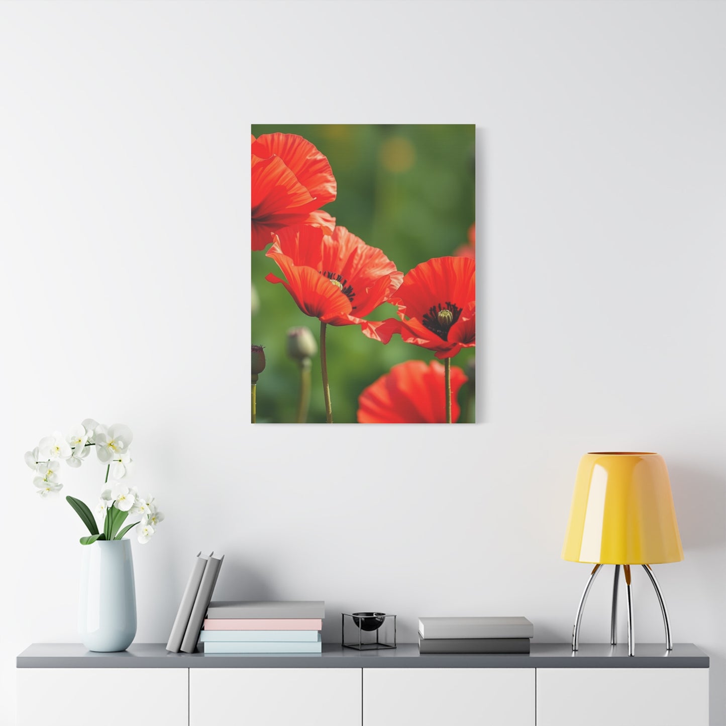 Poppy Flower Art Supreme Gallery Wall Art & Canvas Print
