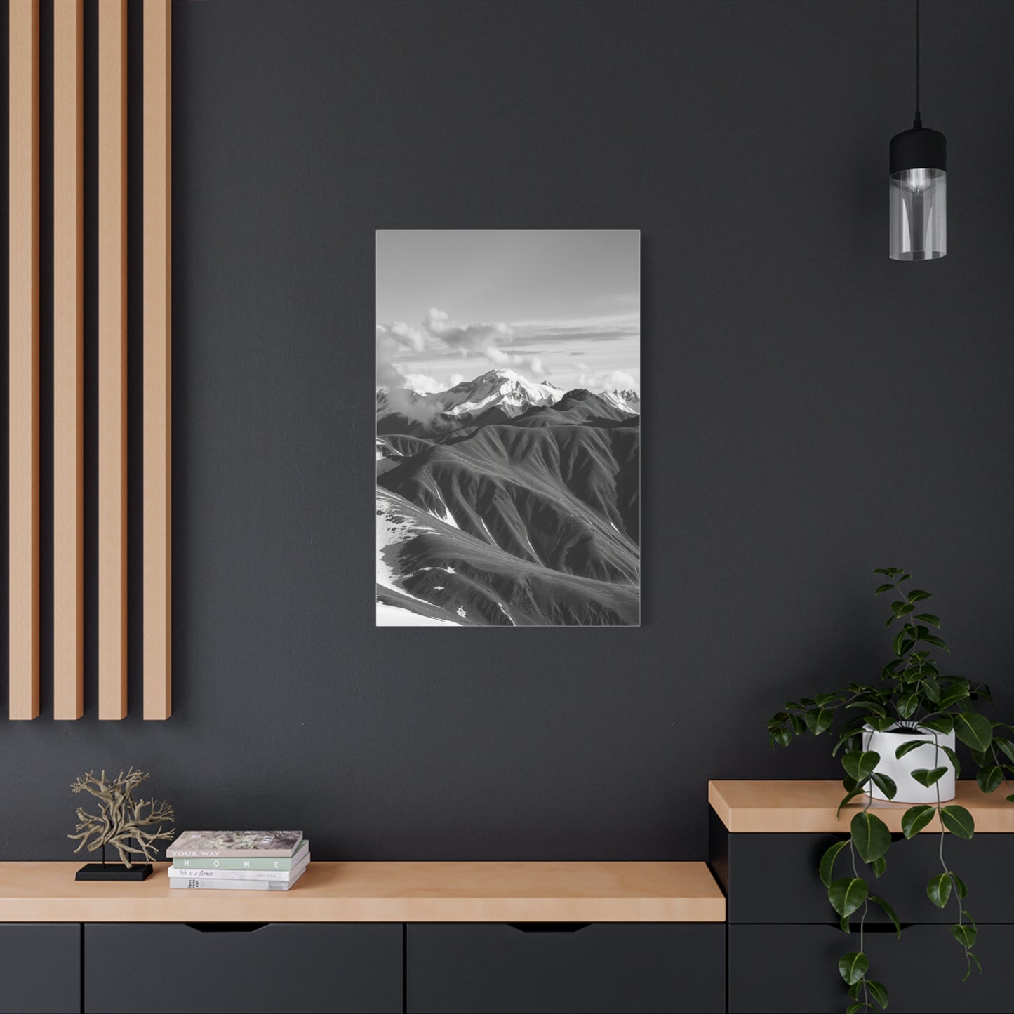Supreme Black & White Scenic Landscapes Art Collection Wall Art & Canvas Print