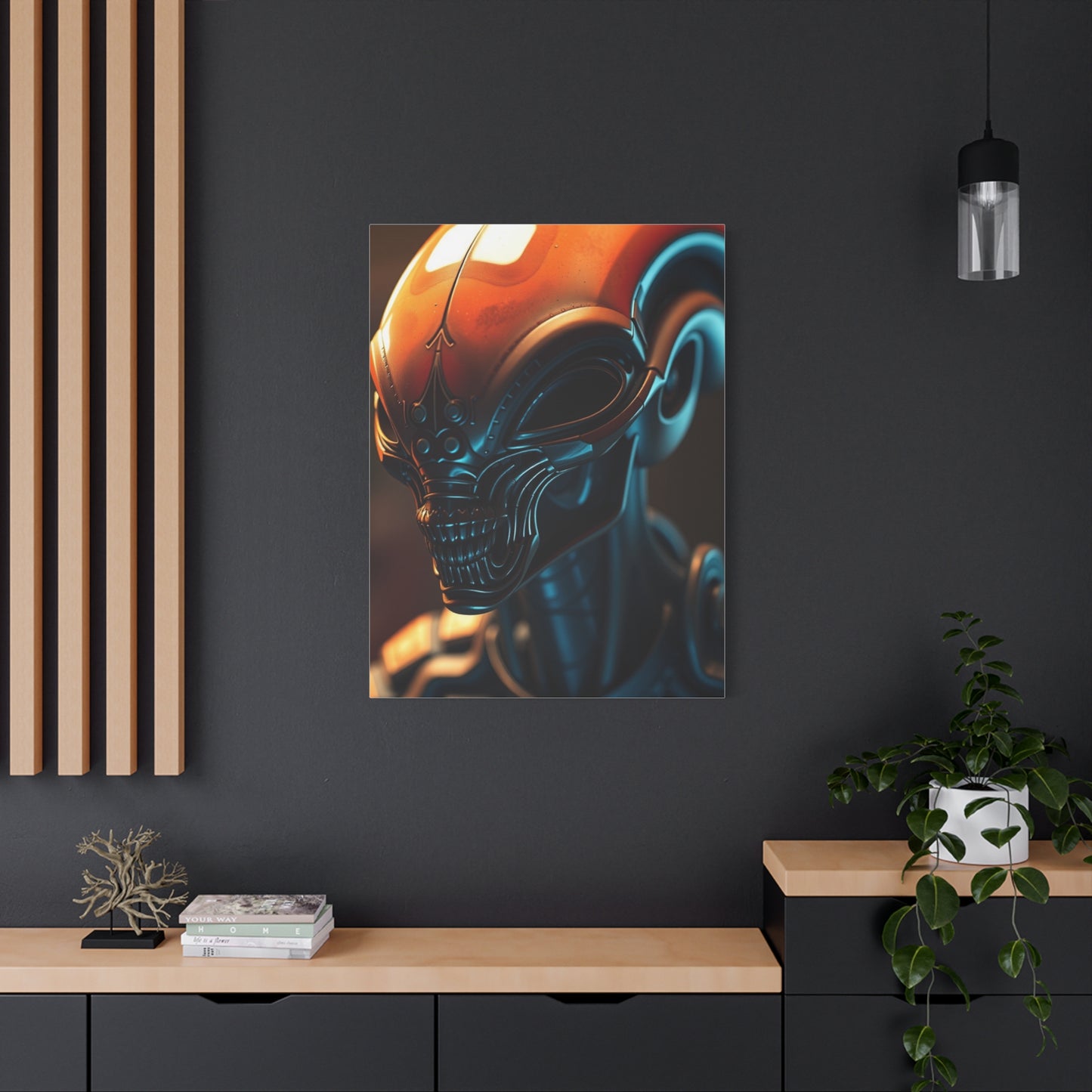 Elite Alien Art Vision Wall Art & Canvas Print