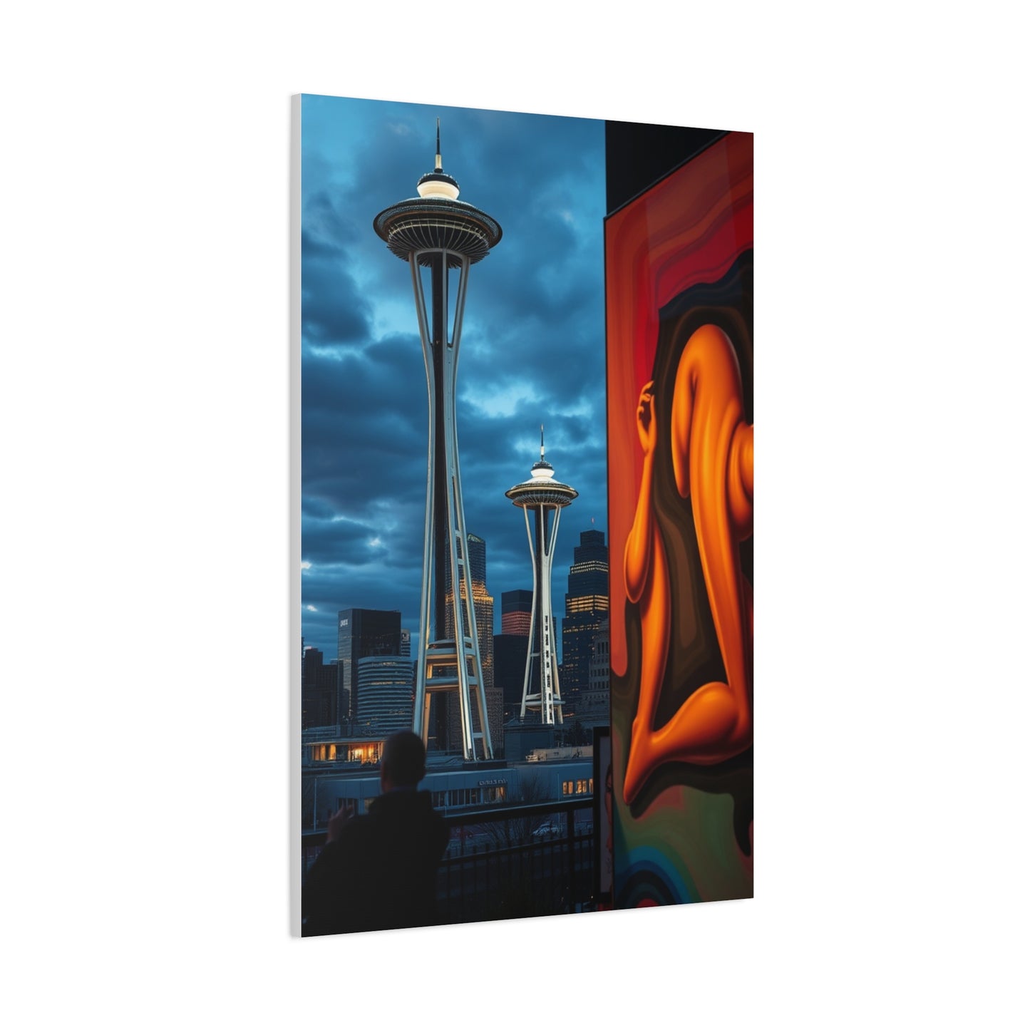 Seattle Art Refined Canvas Wall Art & Canvas Print