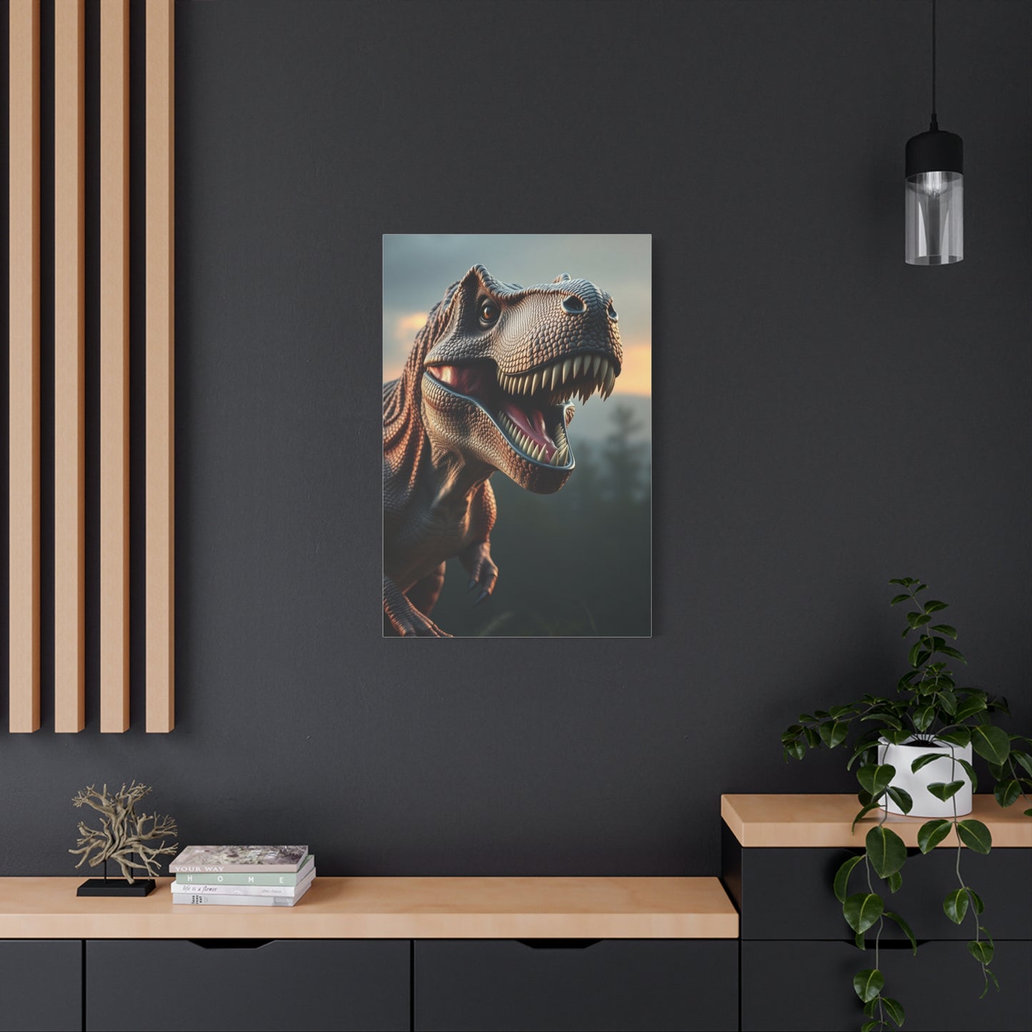 Supreme Tyrannosaurus Rex Art Collection Wall Art & Canvas Print