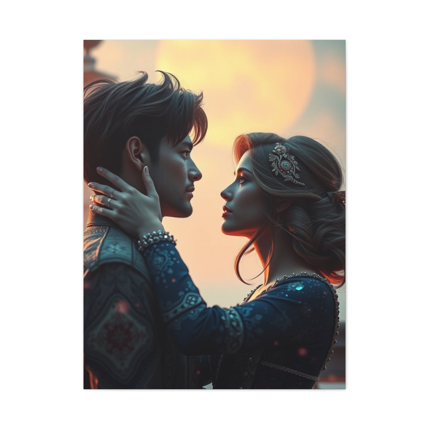 Intimate Whispers Canvas Wall Art & Canvas Print