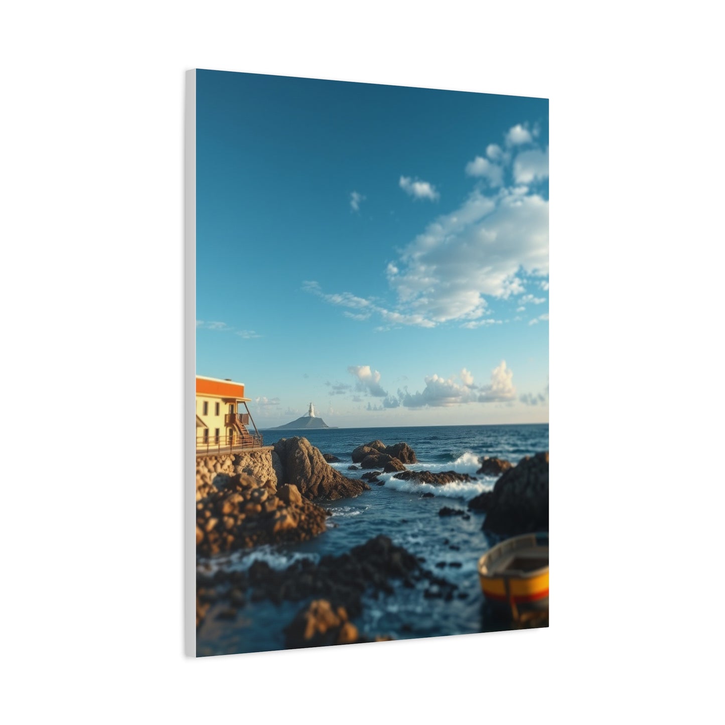 Azure Horizon Artistry Wall Art & Canvas Print