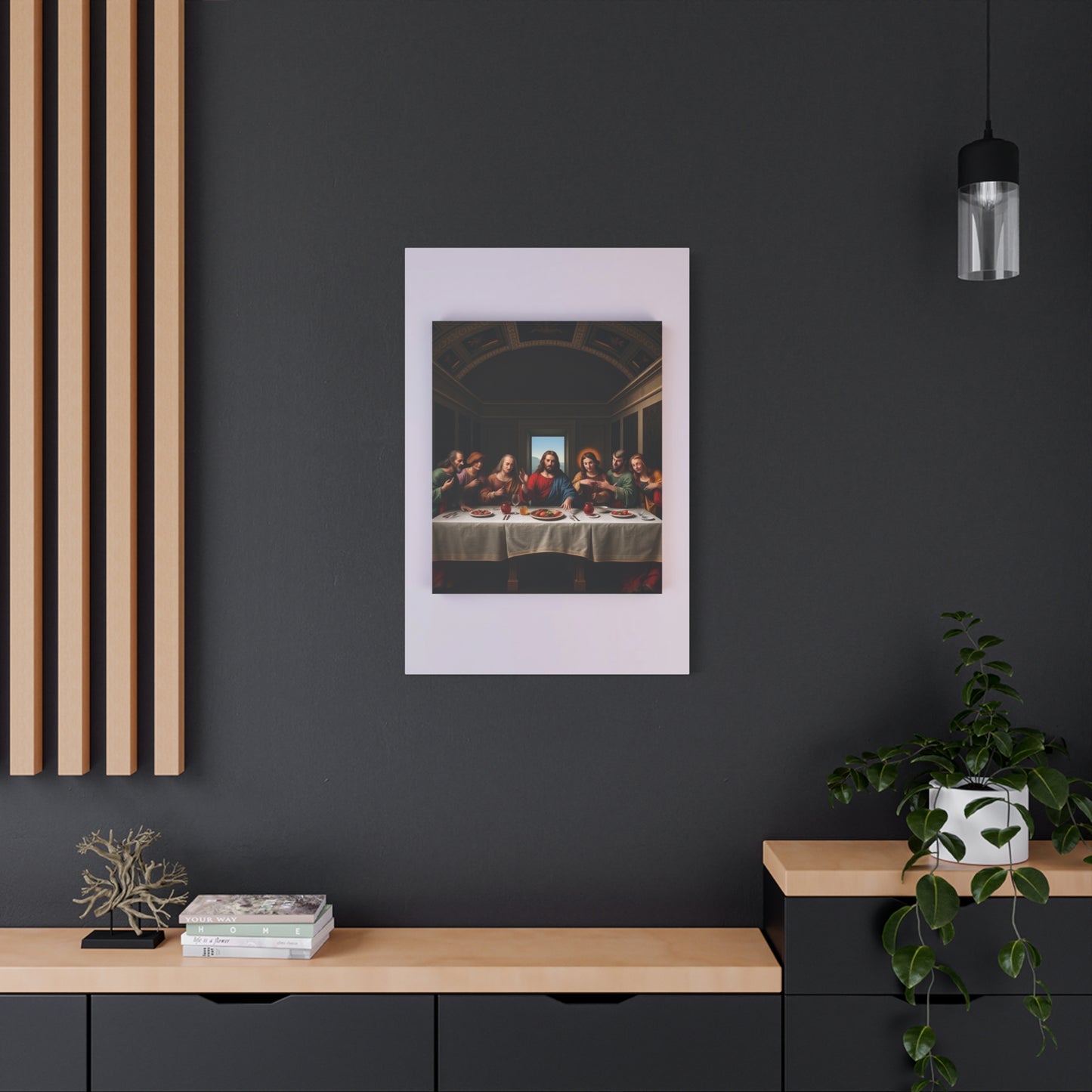 Vision The Last Supper Art Art Wall Art & Canvas Print