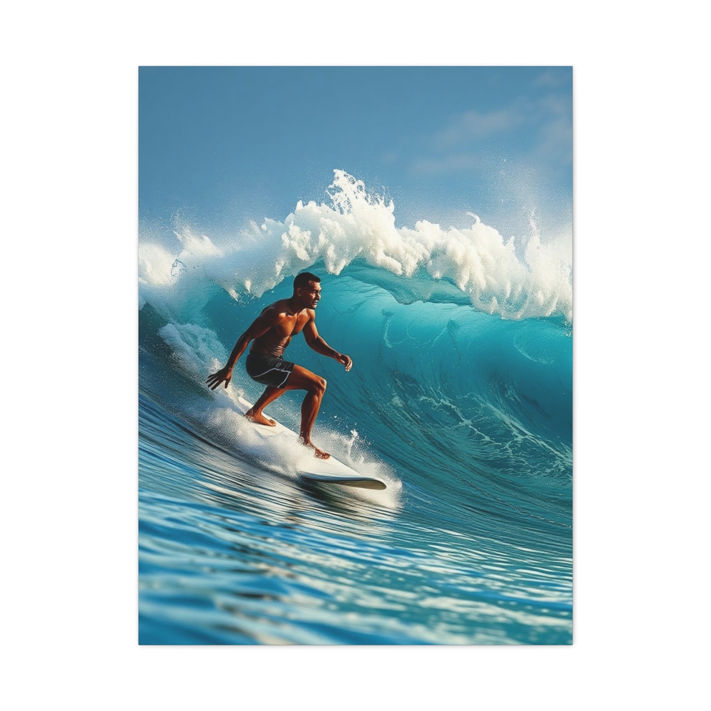 Ethereal Breaker Canvas Wall Art & Canvas Print