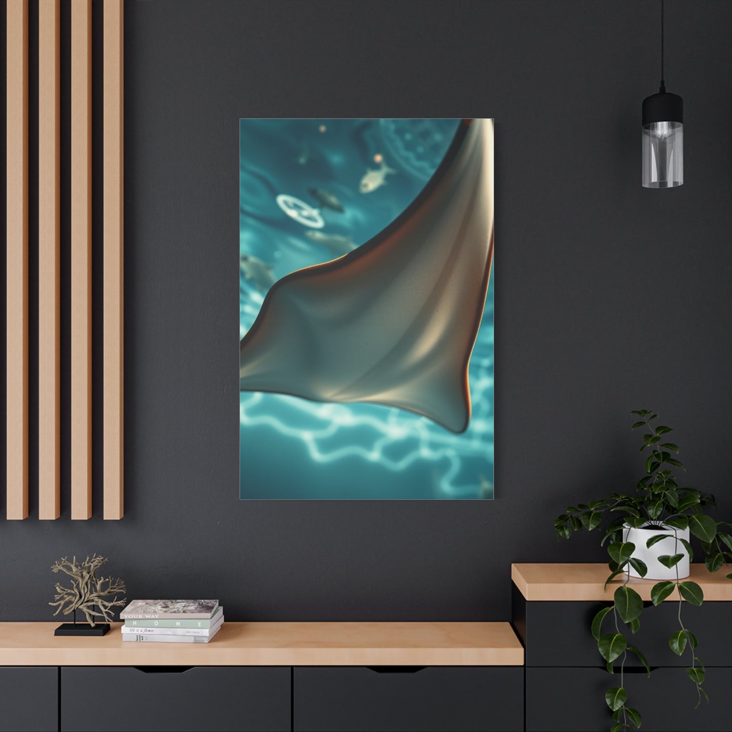 Ray & Stingray Art Luxury Canvas Wall Art & Canvas Print