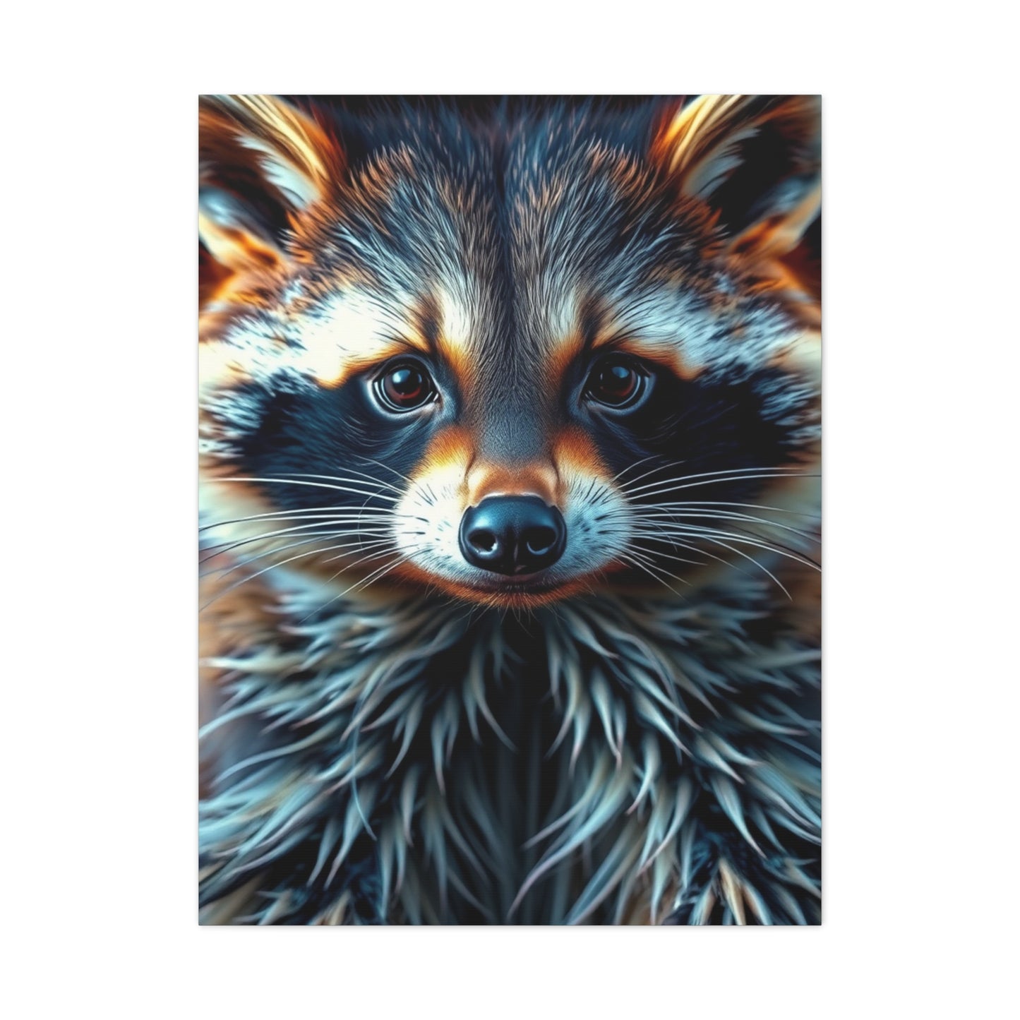 Vision Raccoon Art Art Wall Art & Canvas Print