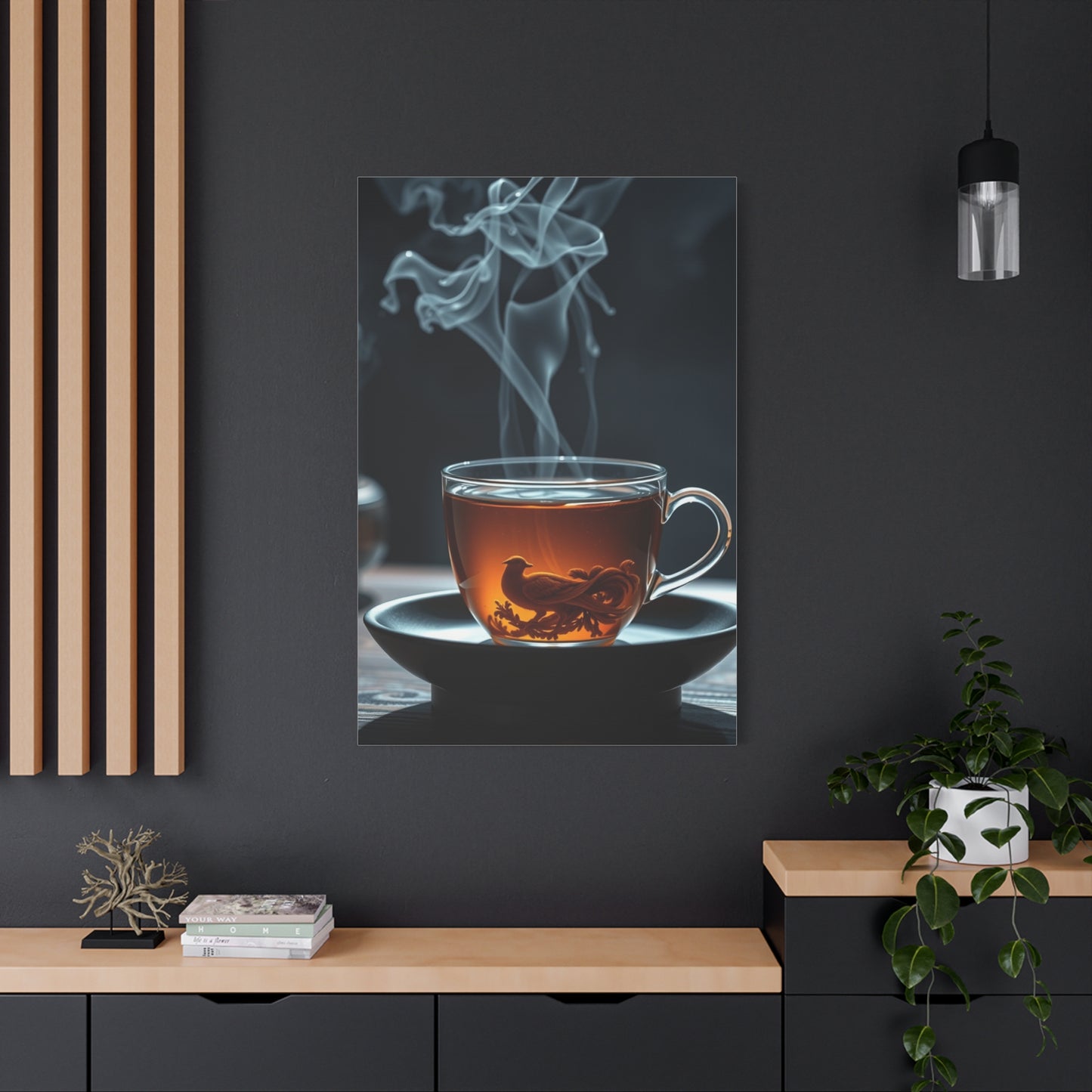 Tea Art Refined Canvas Wall Art & Canvas Print