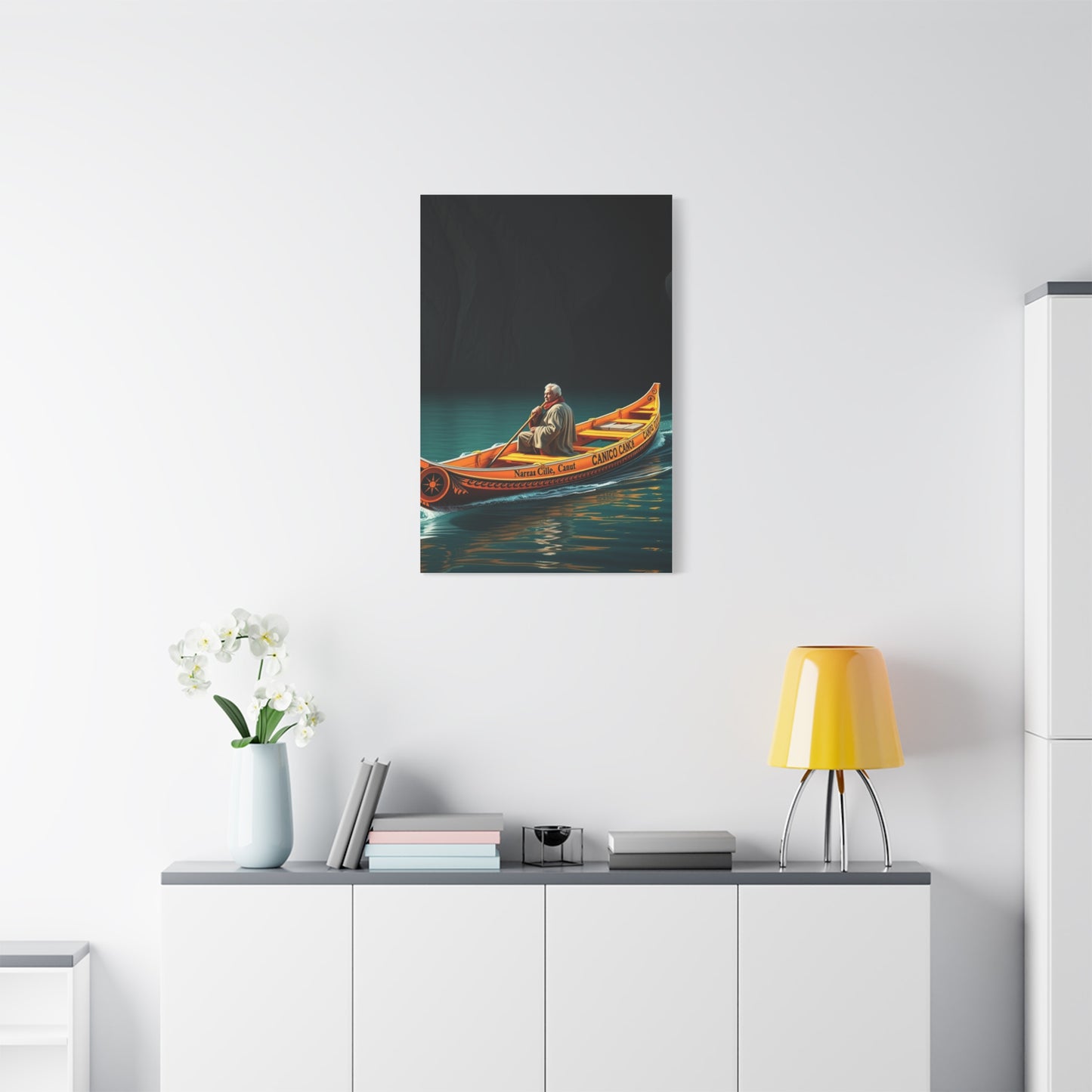 Canoe Art Refined Canvas Wall Art & Canvas Print
